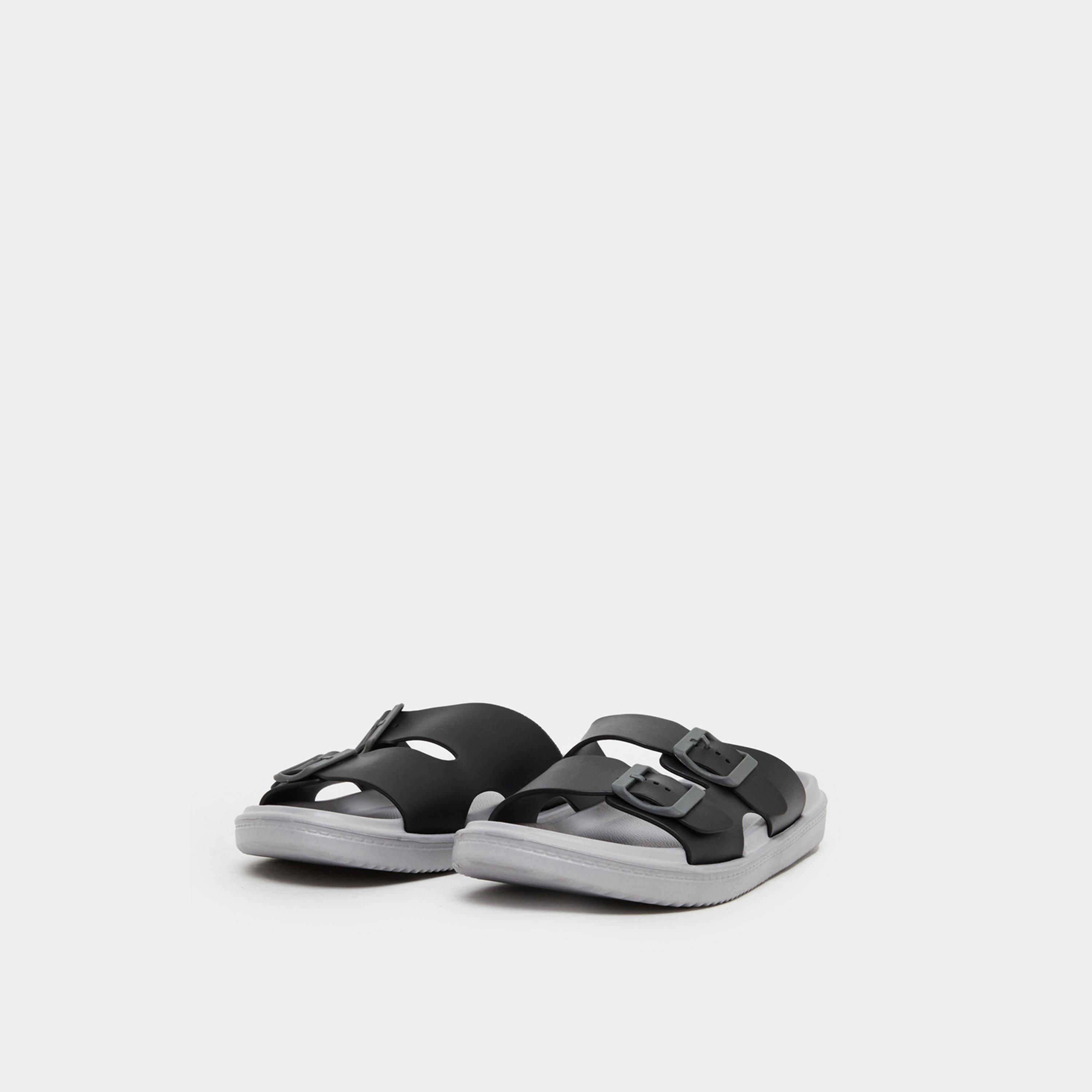 Styli Dual Buckle Detail Slides-men-shoes-flipflopsandslides-image-1
