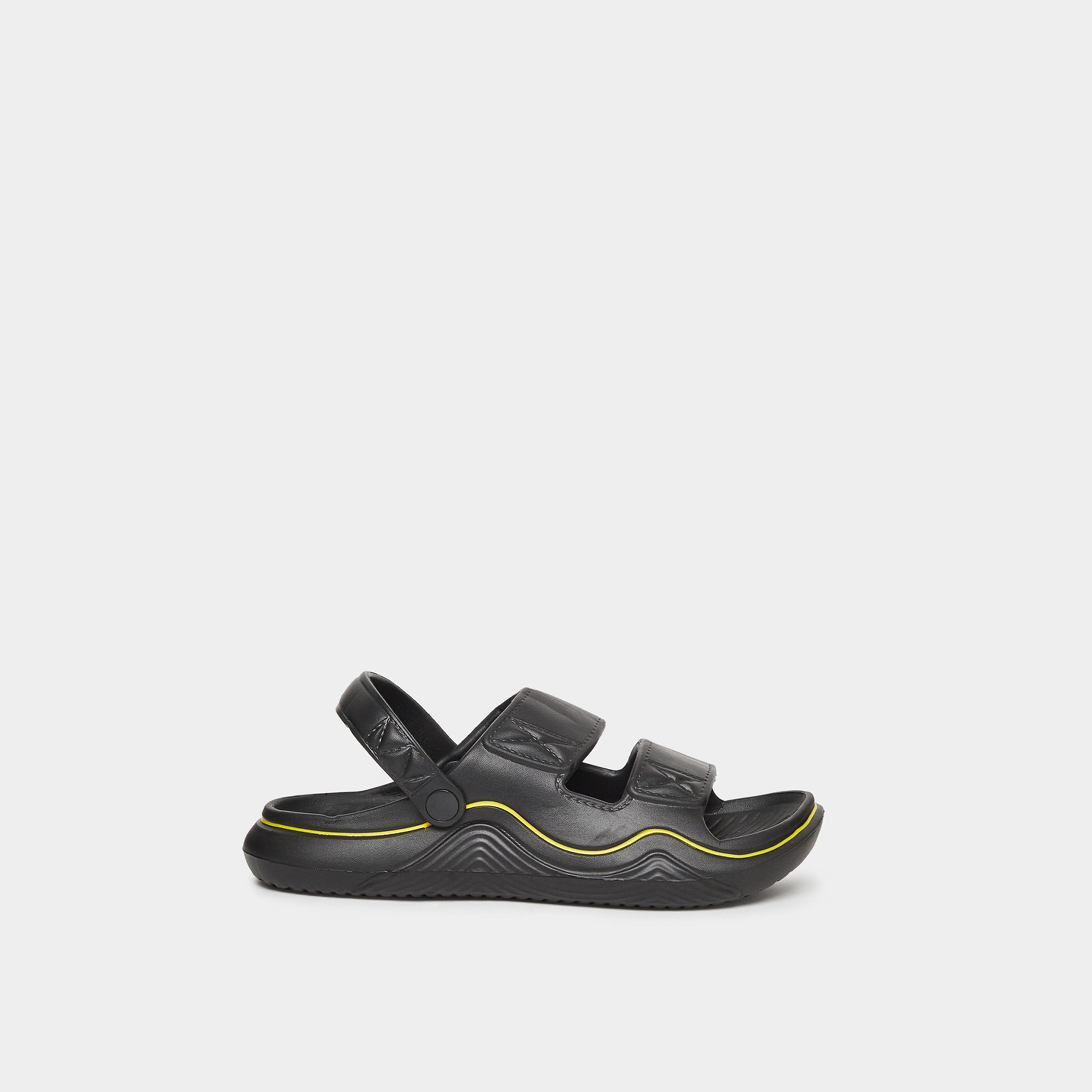 ستايلي - صندل مريح أسود للرجال-men-shoes-sandals-image-2