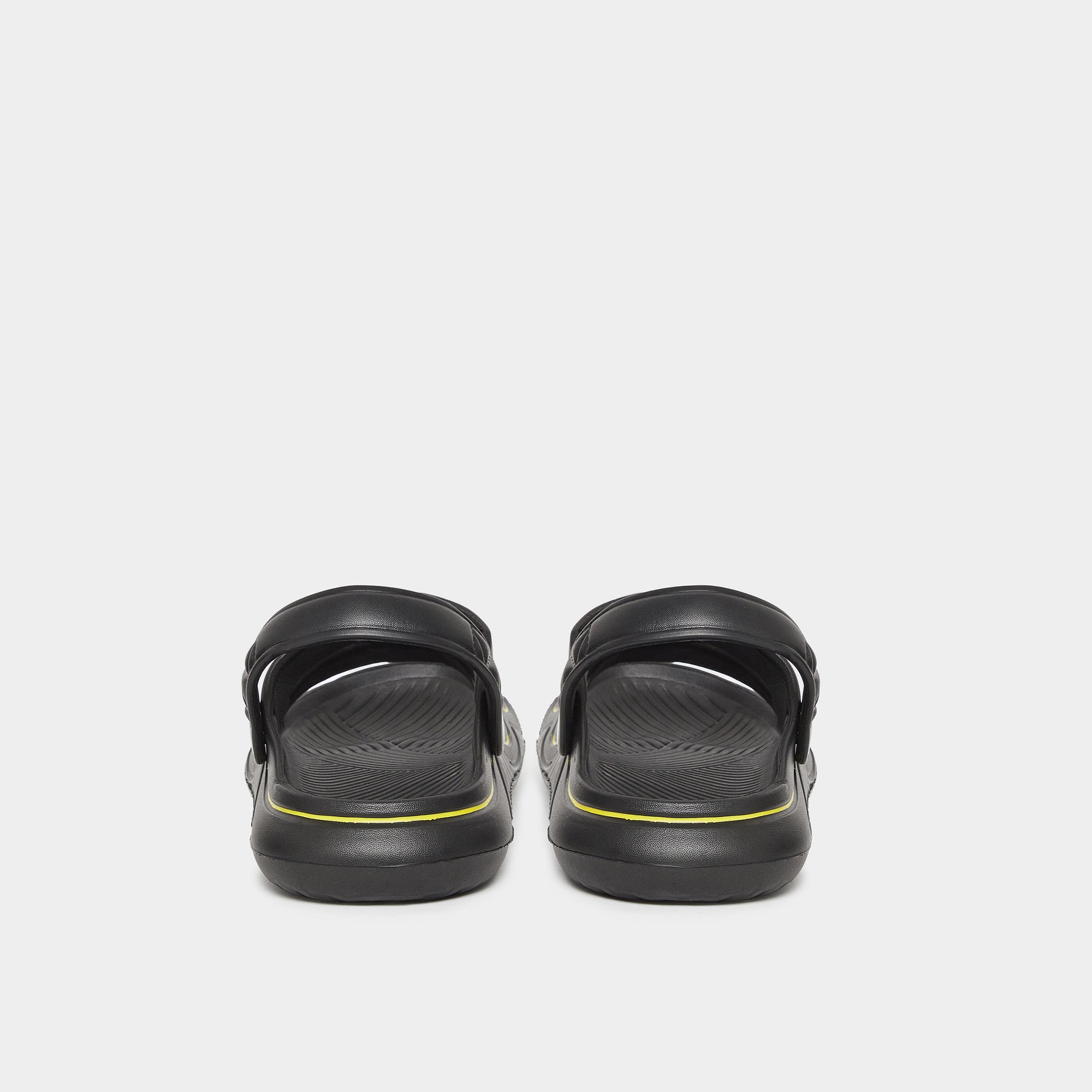 Styli Men Black Comfort Sandals-men-shoes-sandals-image-4