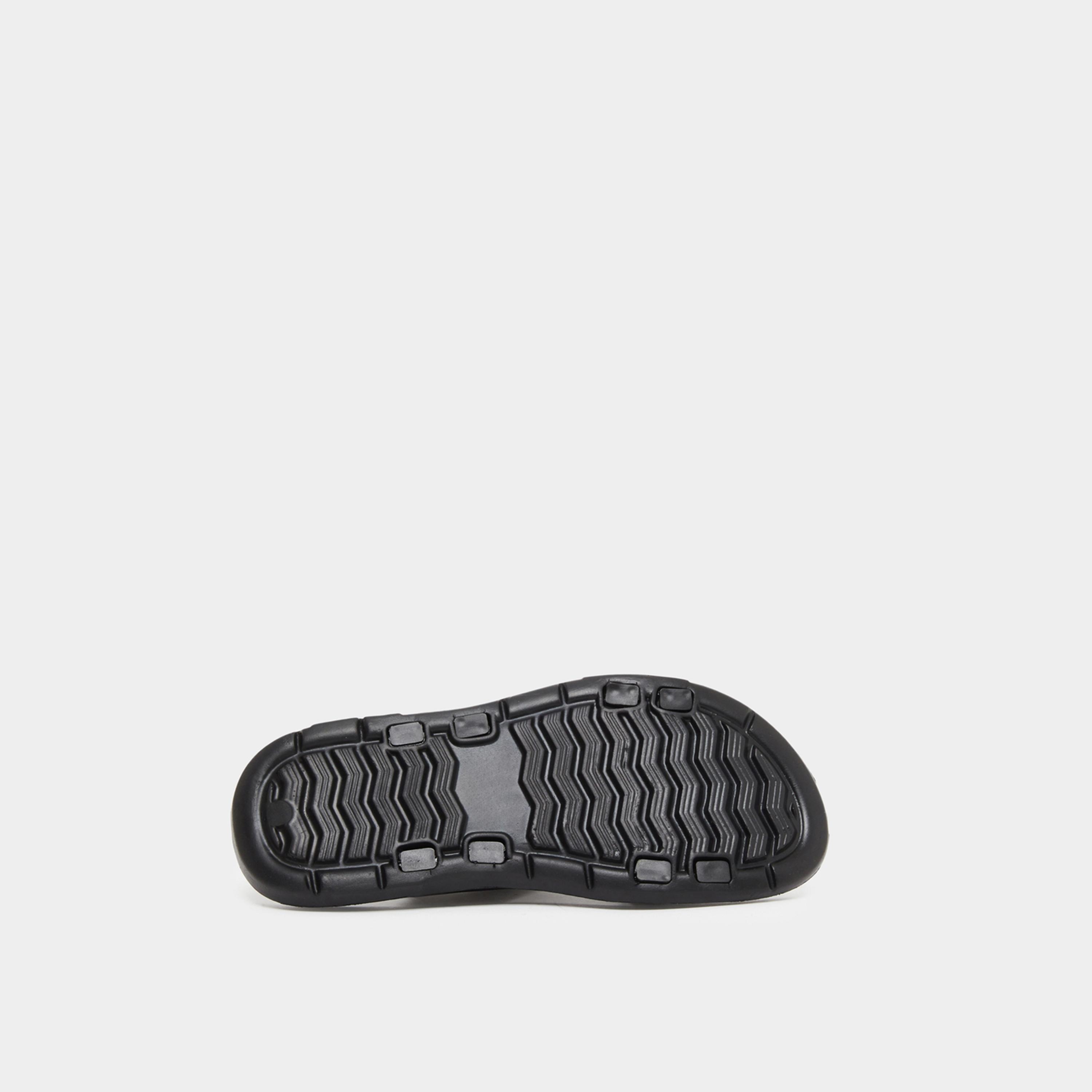 ستايلي - صندل أسود سهل الارتداء بحزامين للرجال-men-shoes-sandals-image-6