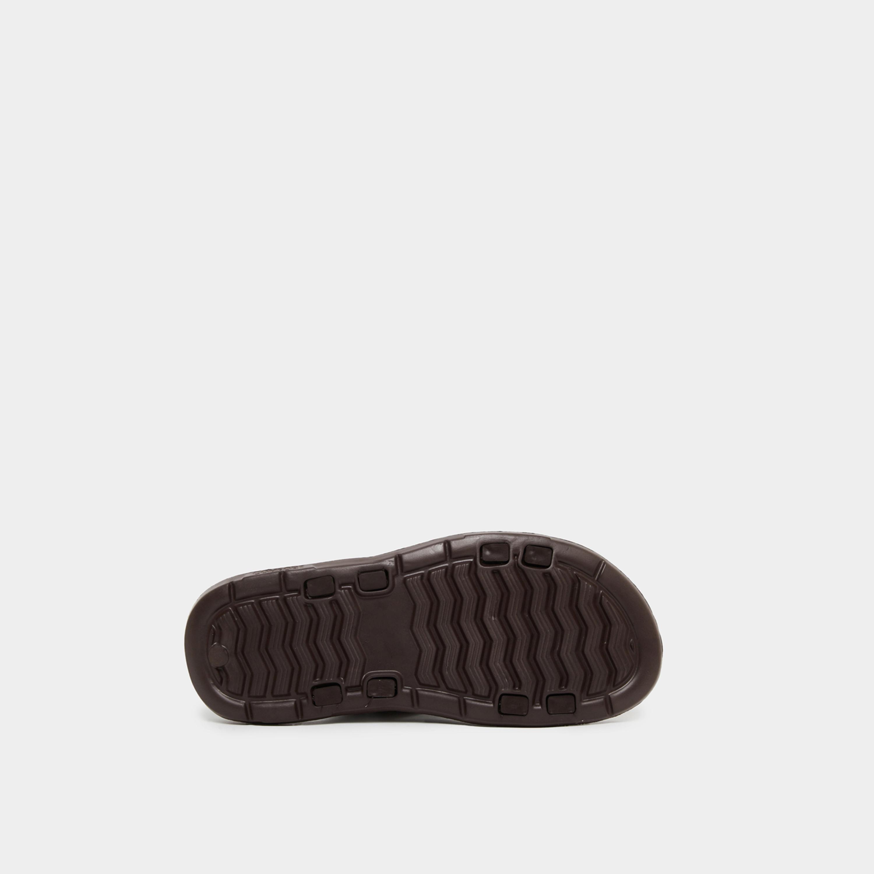 ستايلي - صندل بني سهل الارتداء بحزامين للرجال-men-shoes-sandals-image-6