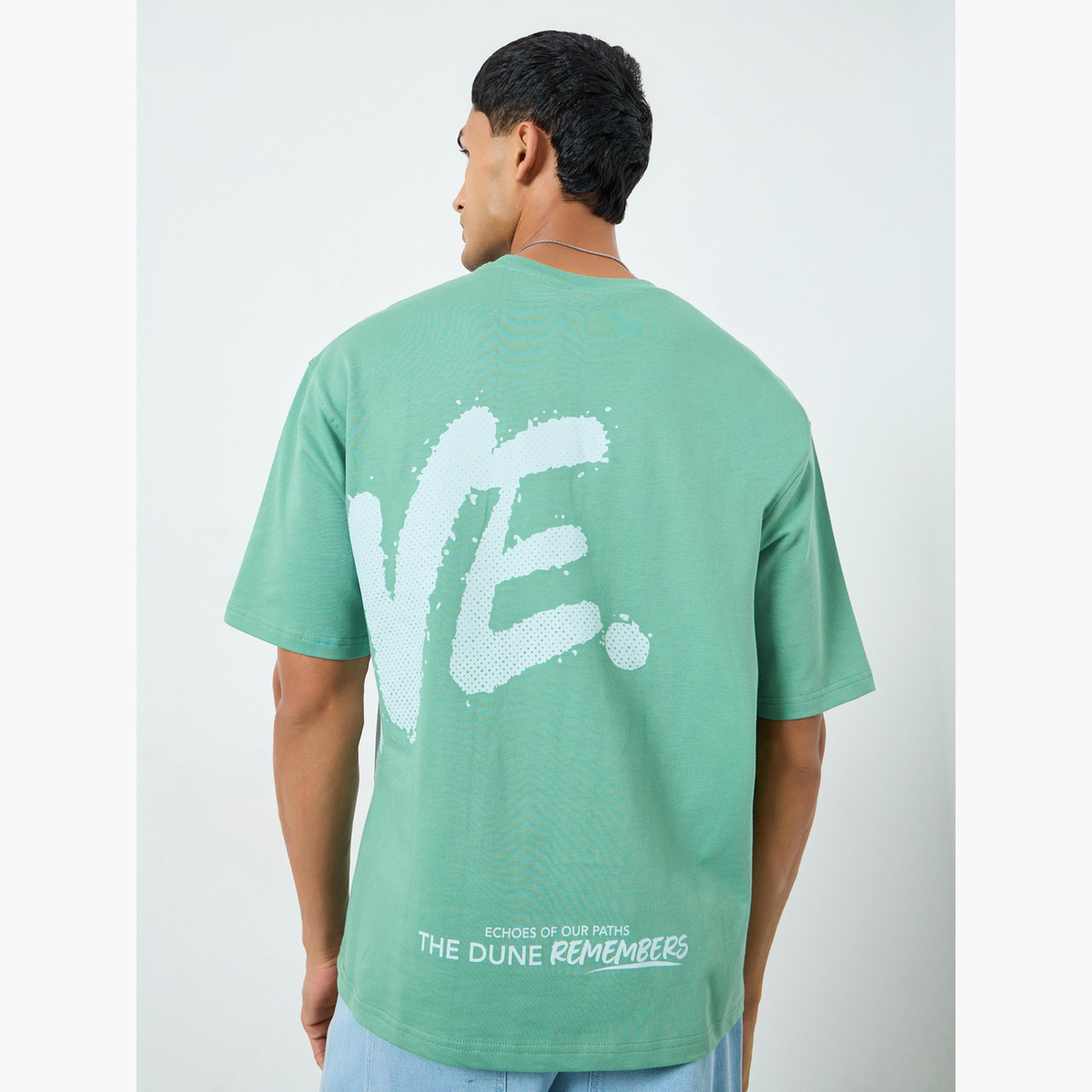 تيشيرت واسع مطبع بطبعة جرافيك-men-clothing-tshirtsandpolos-tshirts-image-5