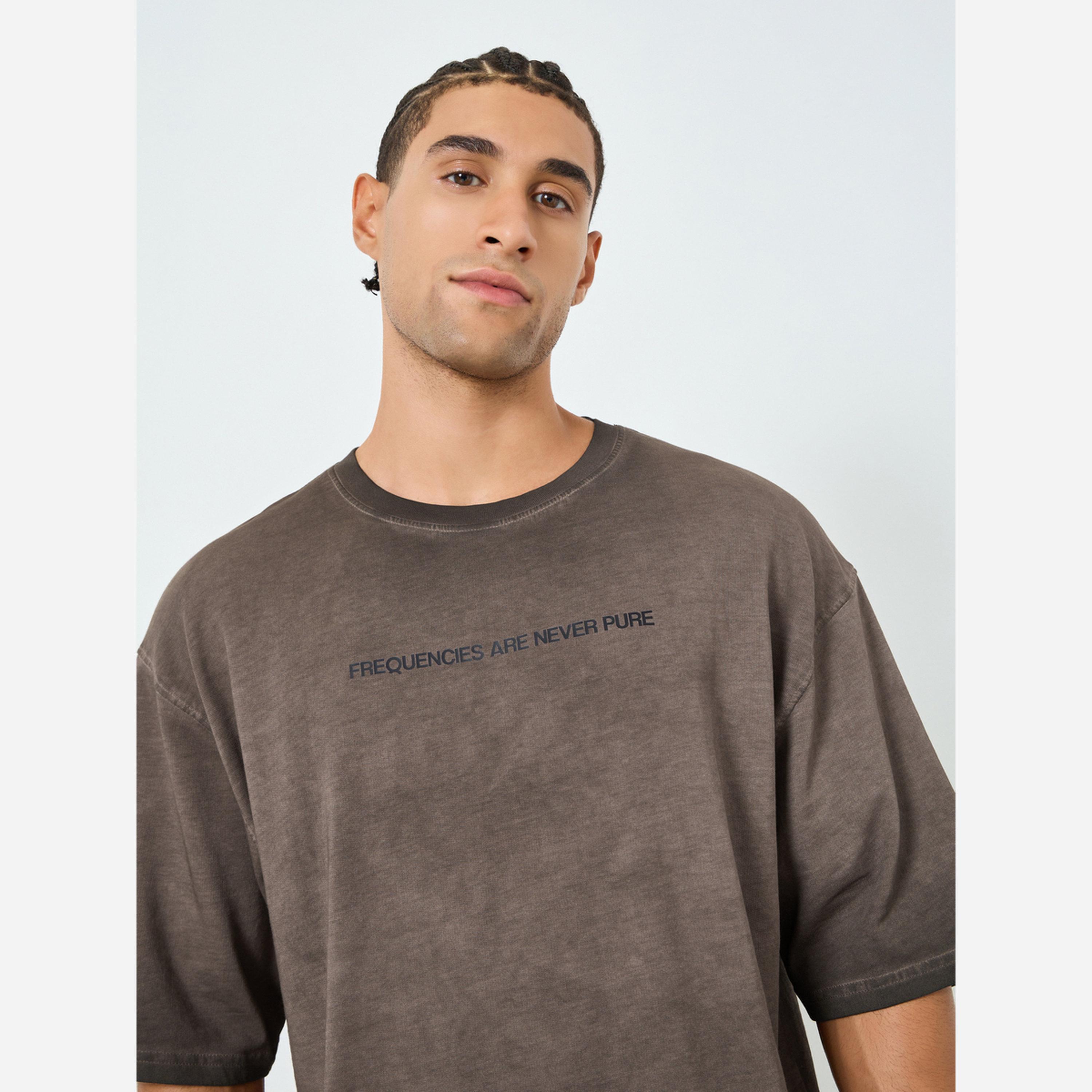 Styli Men Oversized Washed Spray T-Shirt-men-clothing-tshirtsandpolos-tshirts-image-3