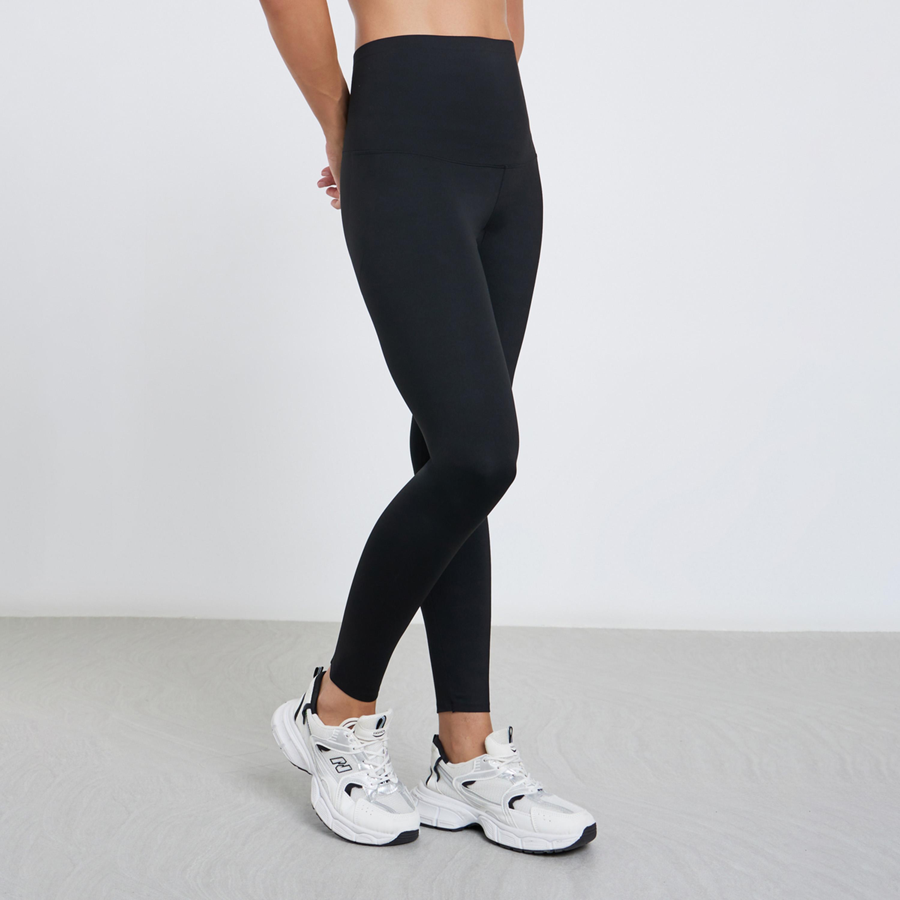 ستايلي - ليقنز (فيزون) بحزام خصر عريض للغاية-women-clothing-sportswearandactivewear-bottoms-leggings-image-1