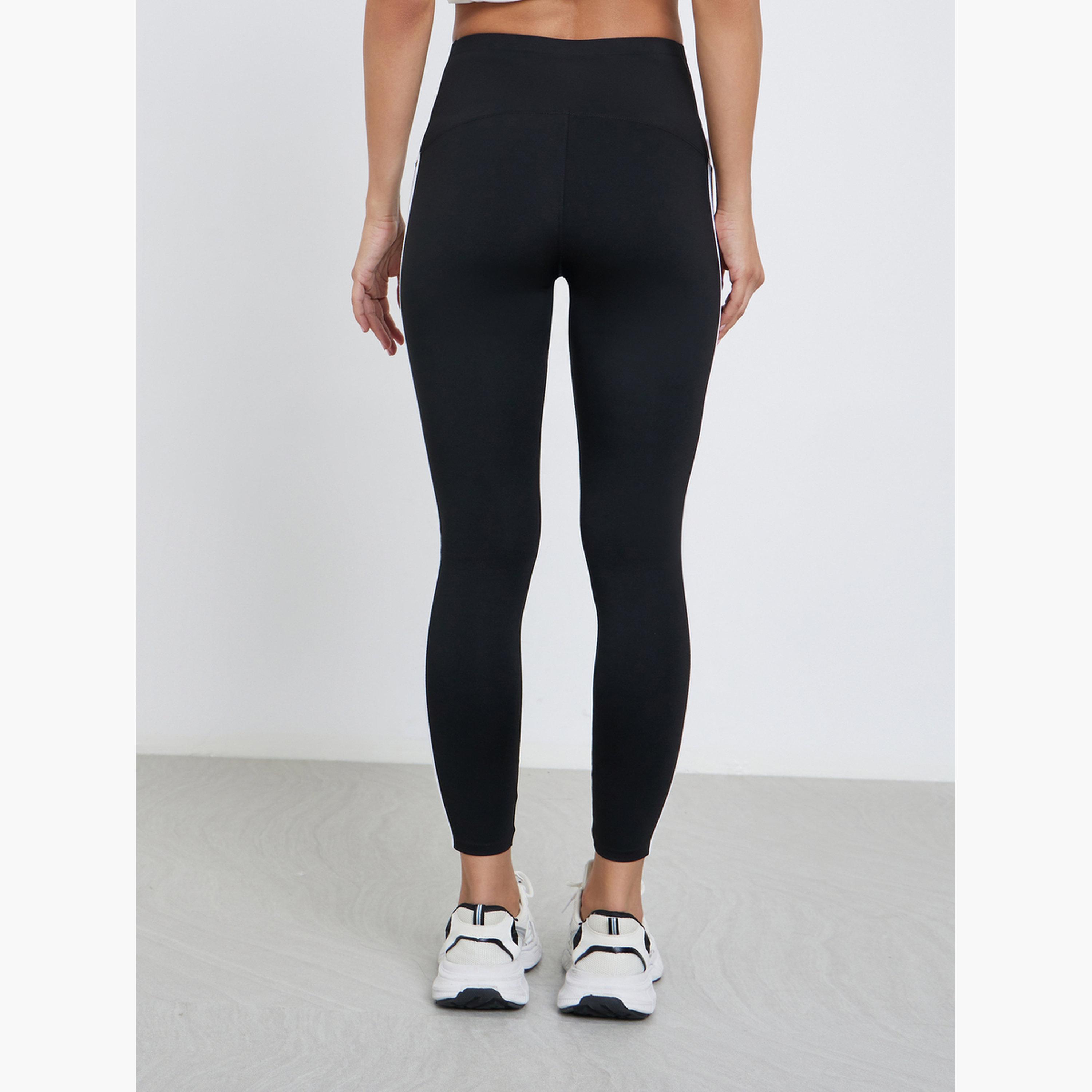 ستايلي - بنطال ضيق بتفاصيل مخططة على الجانبين-women-clothing-sportswearandactivewear-bottoms-leggings-image-4