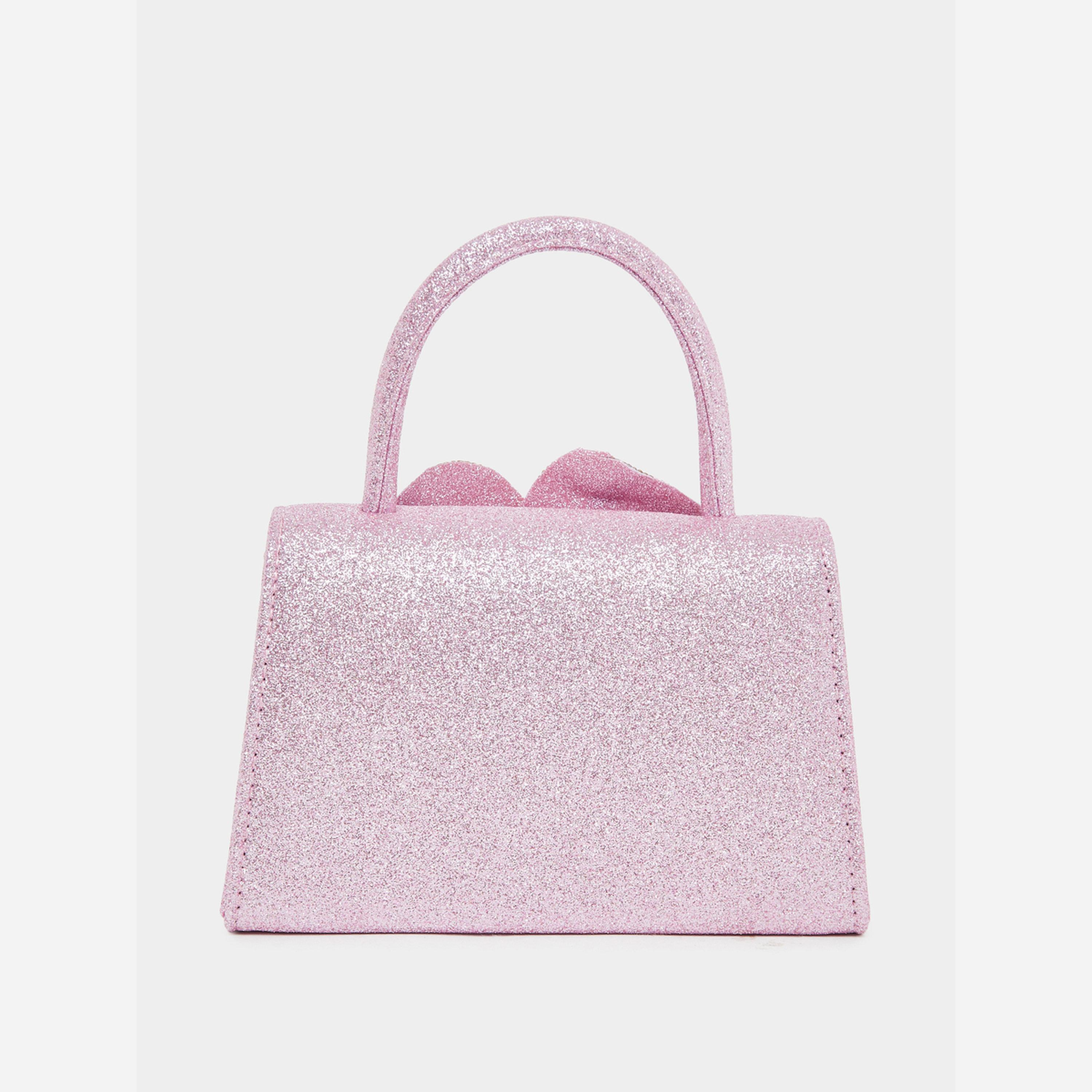 Styli Pink Floral Embellished Satchel Bag-women-bagsandwallets-handbags-image-2