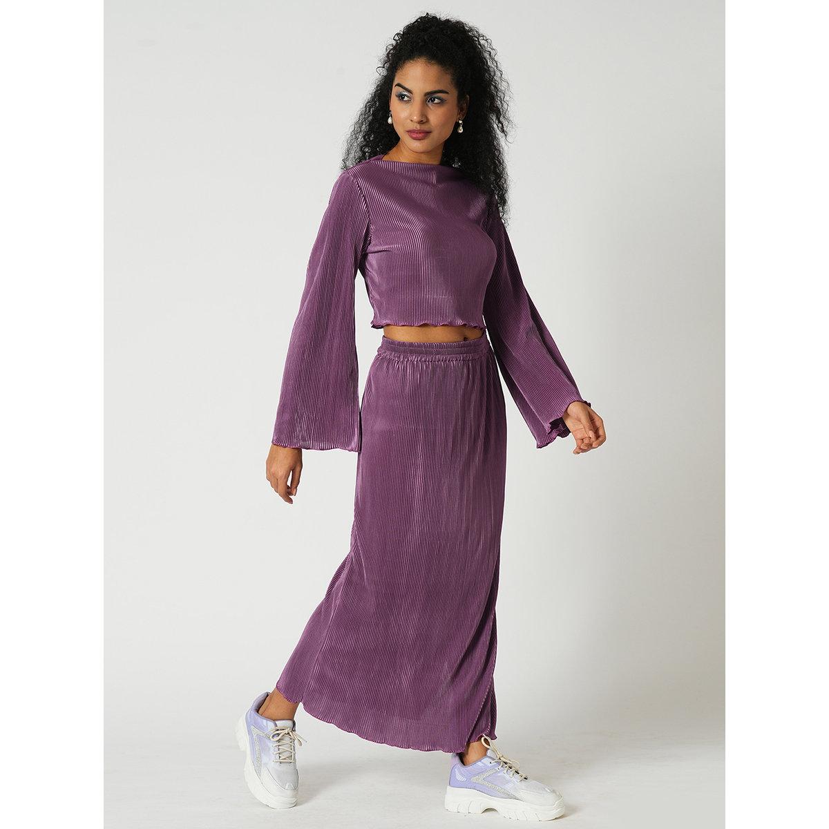 طقم منسق من تنورة وبلوزة قصيرة-women-clothing-coordsets-image-2