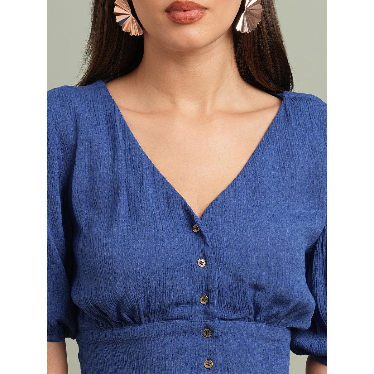 طقم منسق من بنطال وبلوزة قصيرة-women-clothing-coordsets-image-4