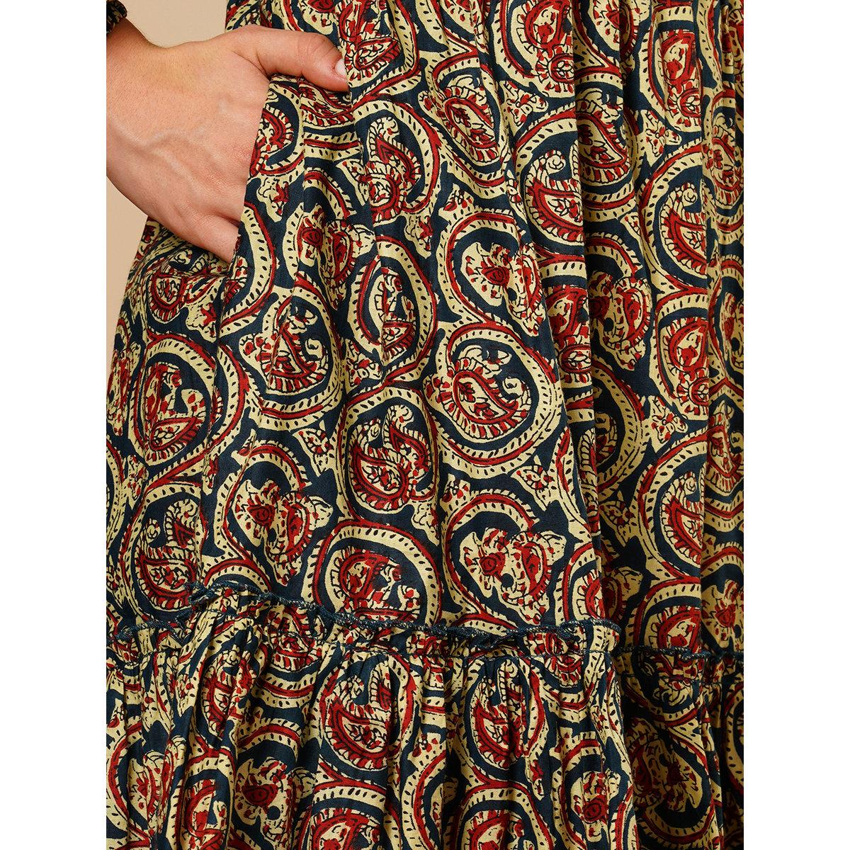 فستان قصير بياقة مربعة-women-clothing-dresses-image-5