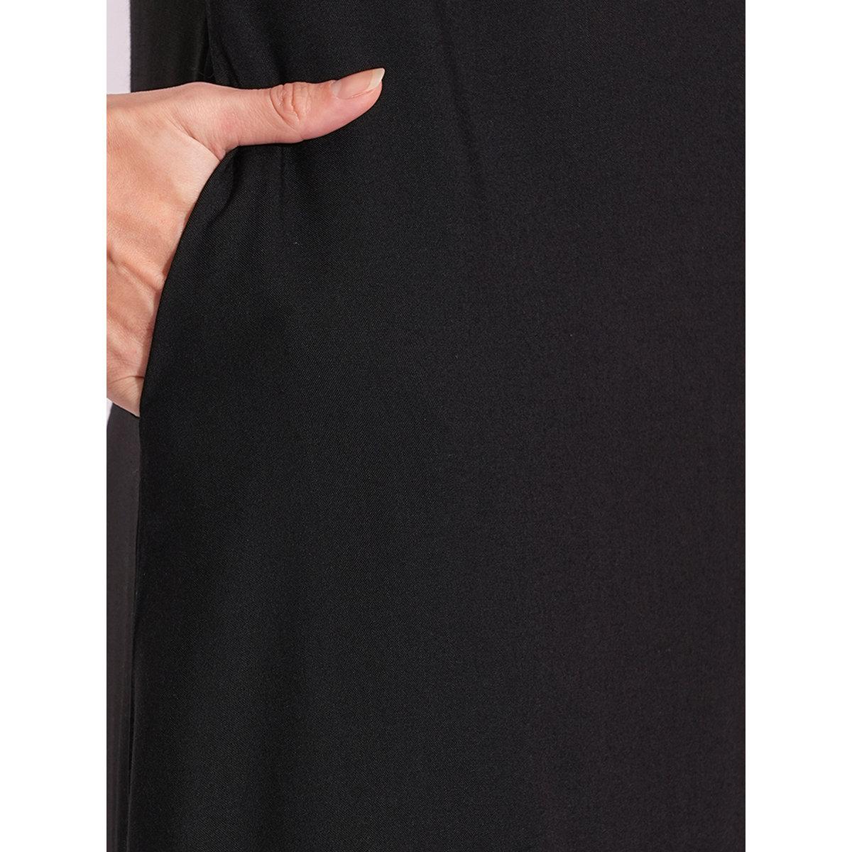 طقم من بنطال وكورتا بتفاصيل مُطرزة-women-clothing-ethnicwear-kurtasets-image-6