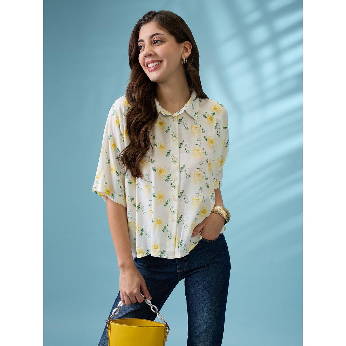 بلوزة بطبعة زهور وقصة مريحة-women-clothing-shirtsandblouses-shirts-image-1