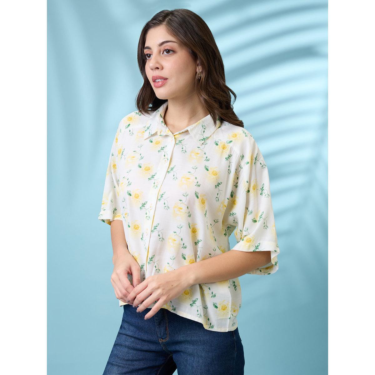 بلوزة بطبعة زهور وقصة مريحة-women-clothing-shirtsandblouses-shirts-image-2