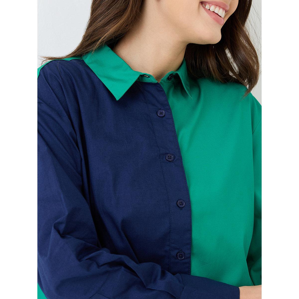 لوزة فضفاضة بنمط كُتل الألوان-women-clothing-shirtsandblouses-shirts-image-4