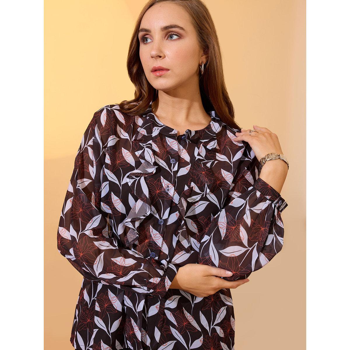 بلوزة بتفاصيل كشكش-women-clothing-shirtsandblouses-blouses-image-1