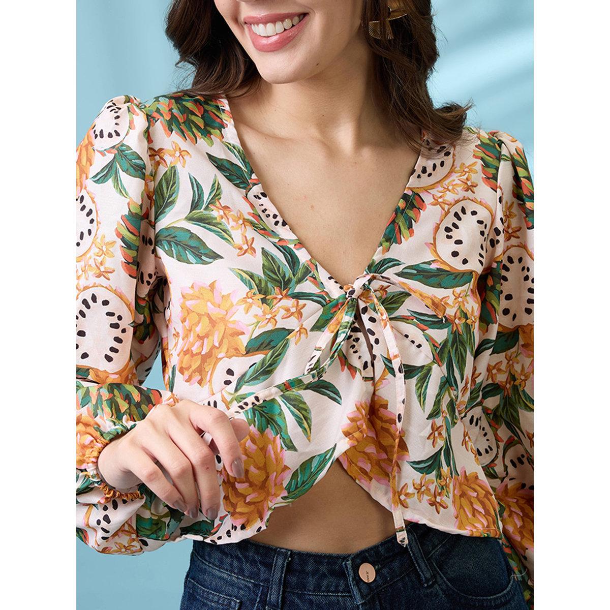 بلوزة بنمط لف وتفاصيل ربطة-women-clothing-shirtsandblouses-blouses-image-4