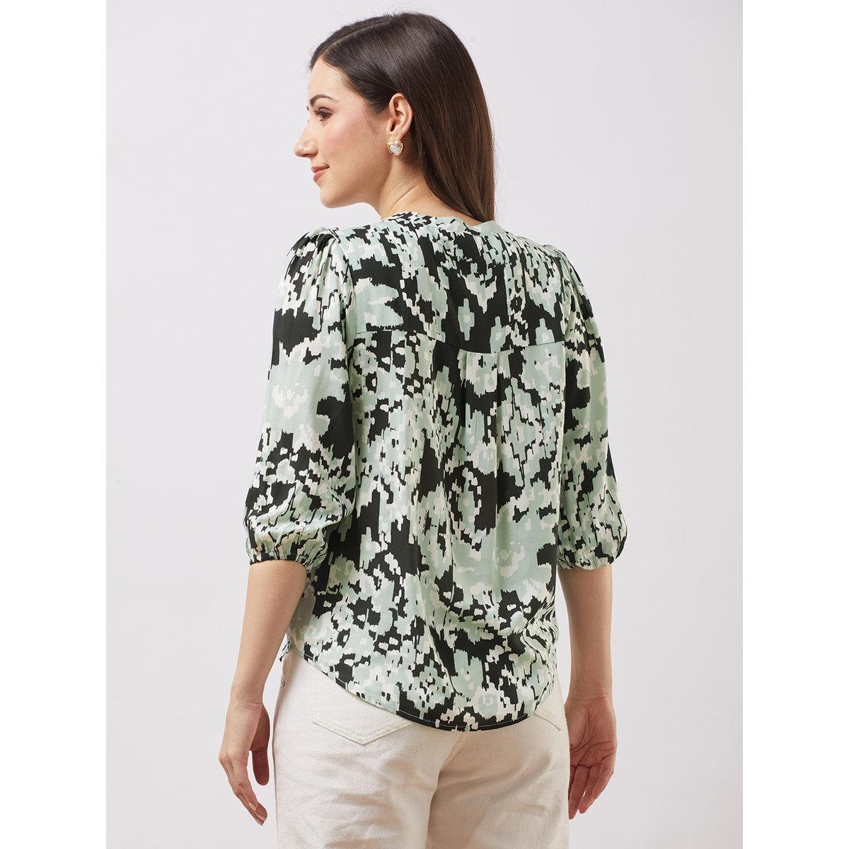 بلوزة مُطبعة بالكامل بتفاصيل أربطة-women-clothing-shirtsandblouses-blouses-image-3