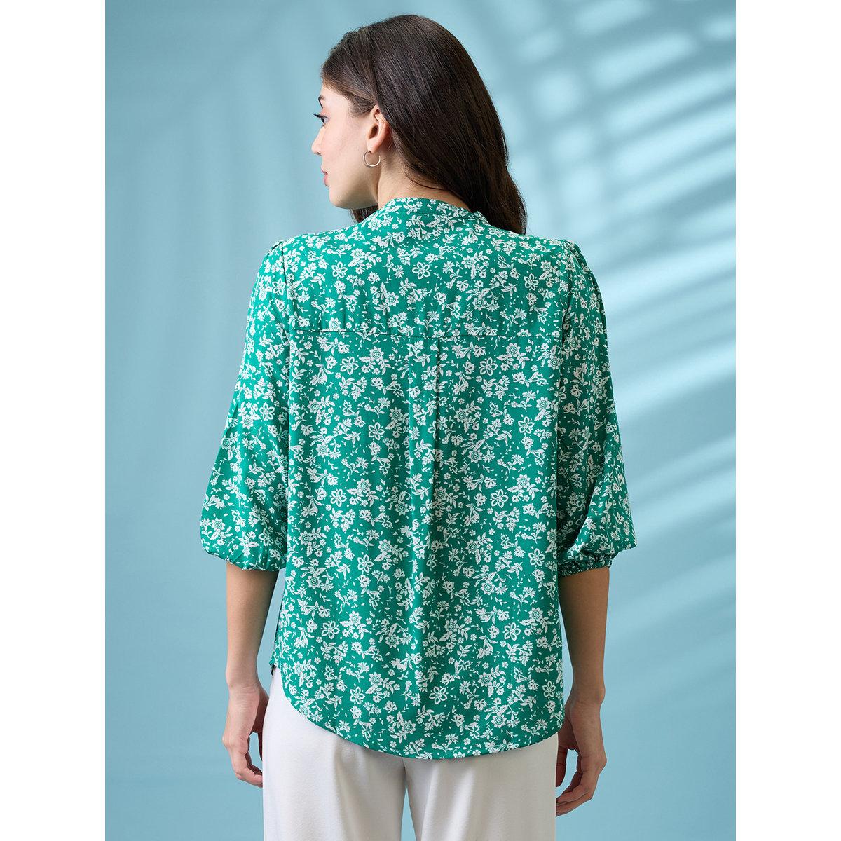 بلوزة بطبعة زهور وياقة بأربطة-women-clothing-shirtsandblouses-blouses-image-3