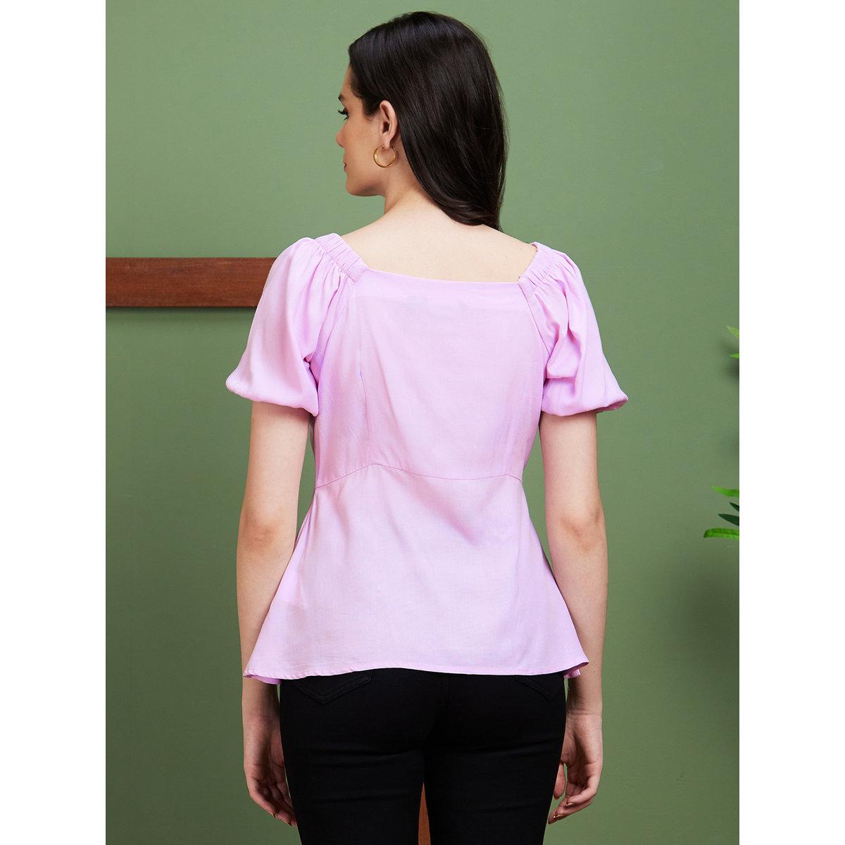 بلوزة بياقة على شكل قلب-women-clothing-shirtsandblouses-blouses-image-3