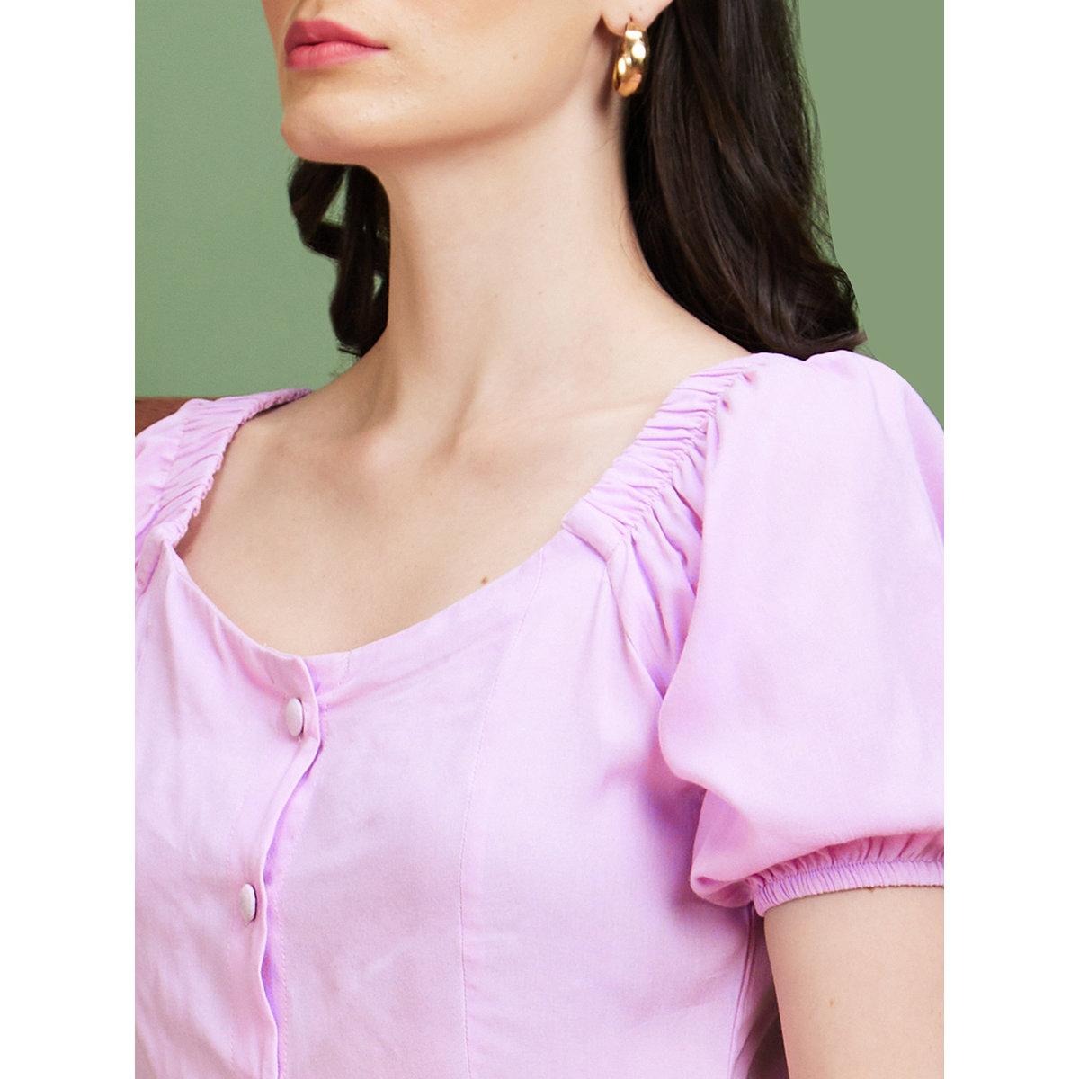 بلوزة بياقة على شكل قلب-women-clothing-shirtsandblouses-blouses-image-4