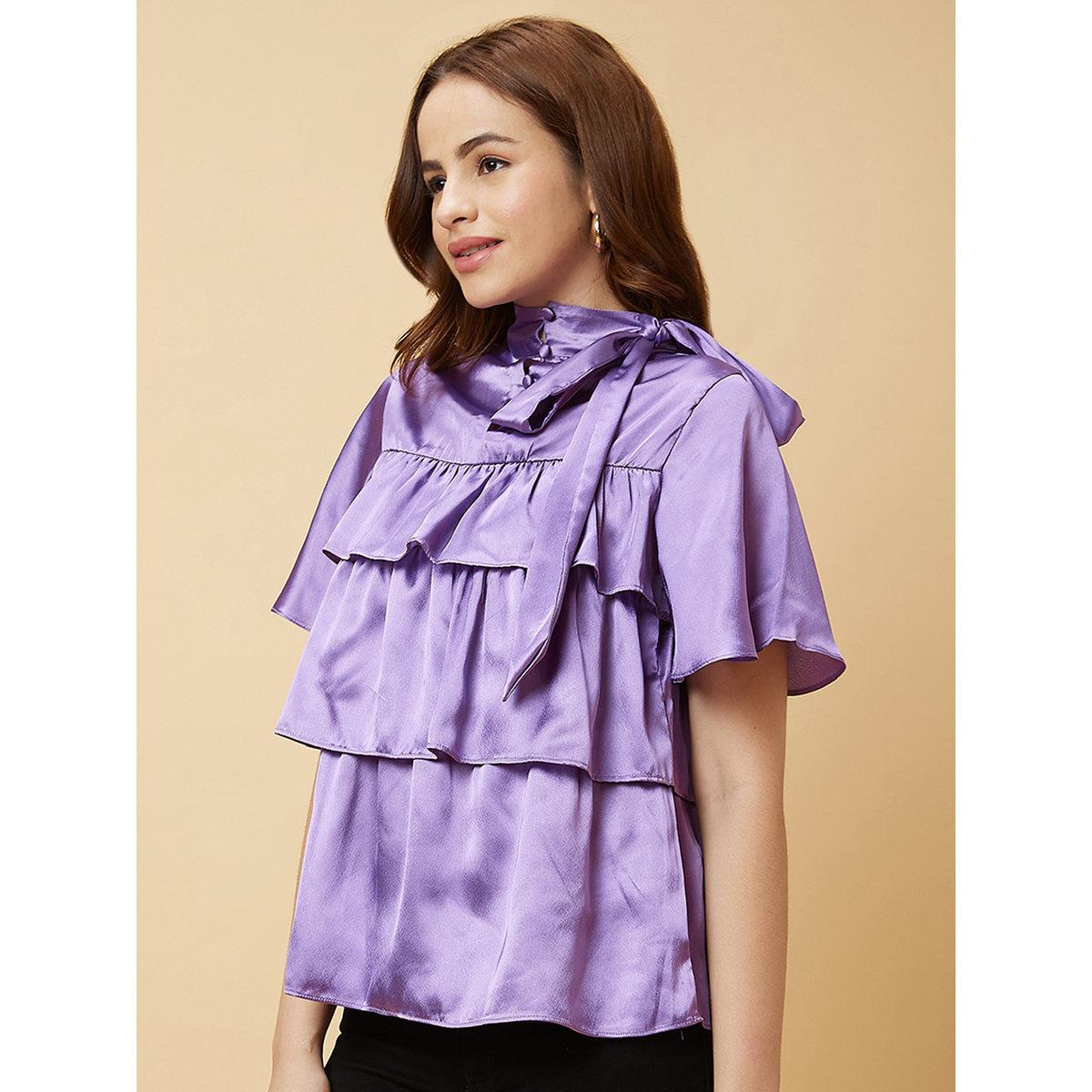 بلوزة ساتان بتفاصيل طبقات-women-clothing-shirtsandblouses-blouses-image-3