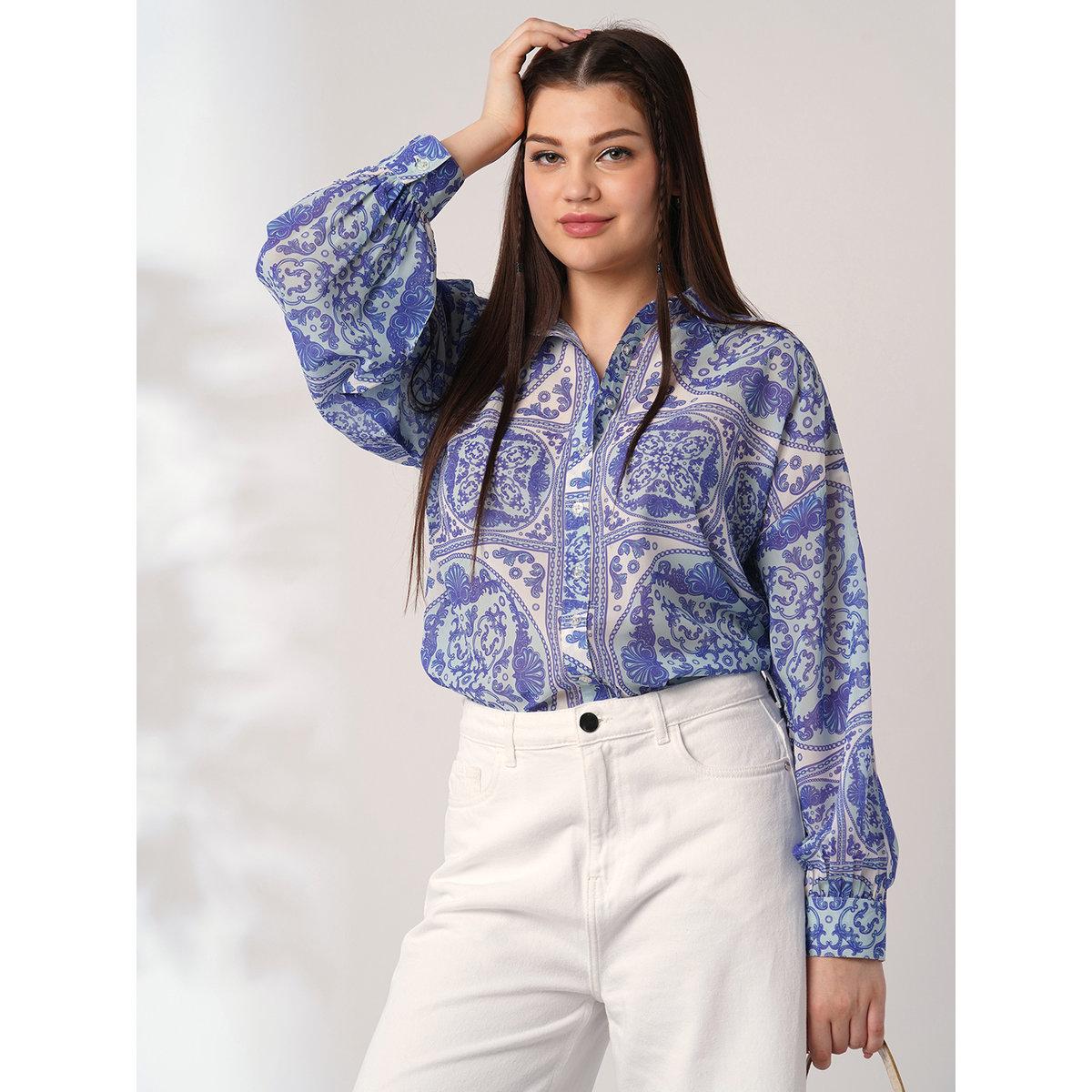 بلوزة فضفاض بطباعة-women-clothing-shirtsandblouses-shirts-image-5