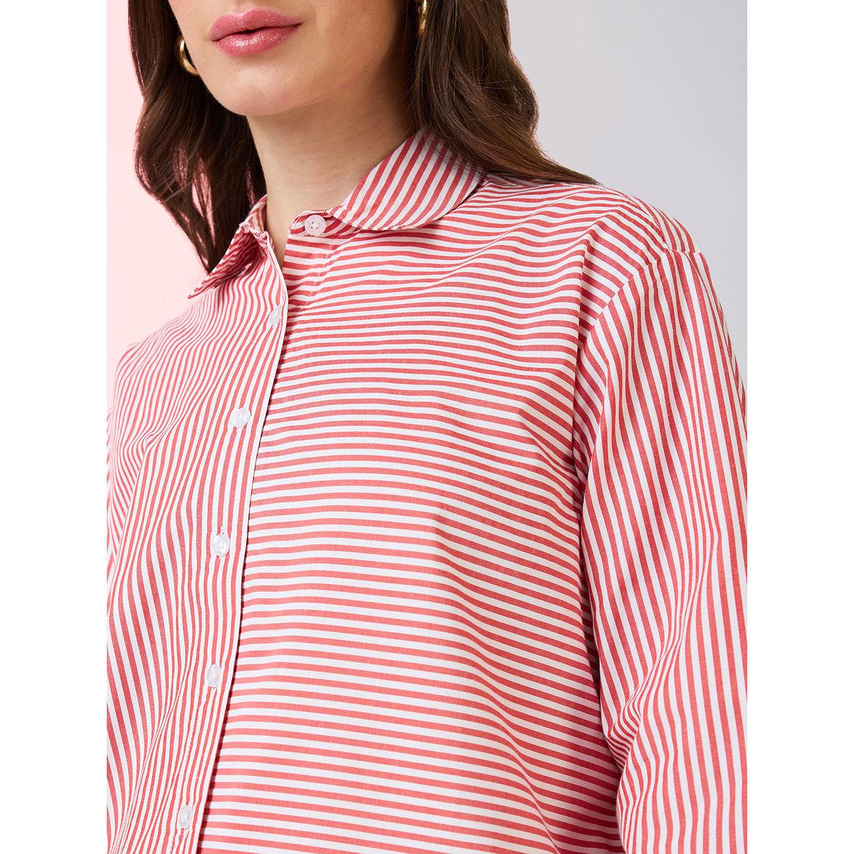 بلوزة فضفاضة مخططة-women-clothing-shirtsandblouses-shirts-image-4
