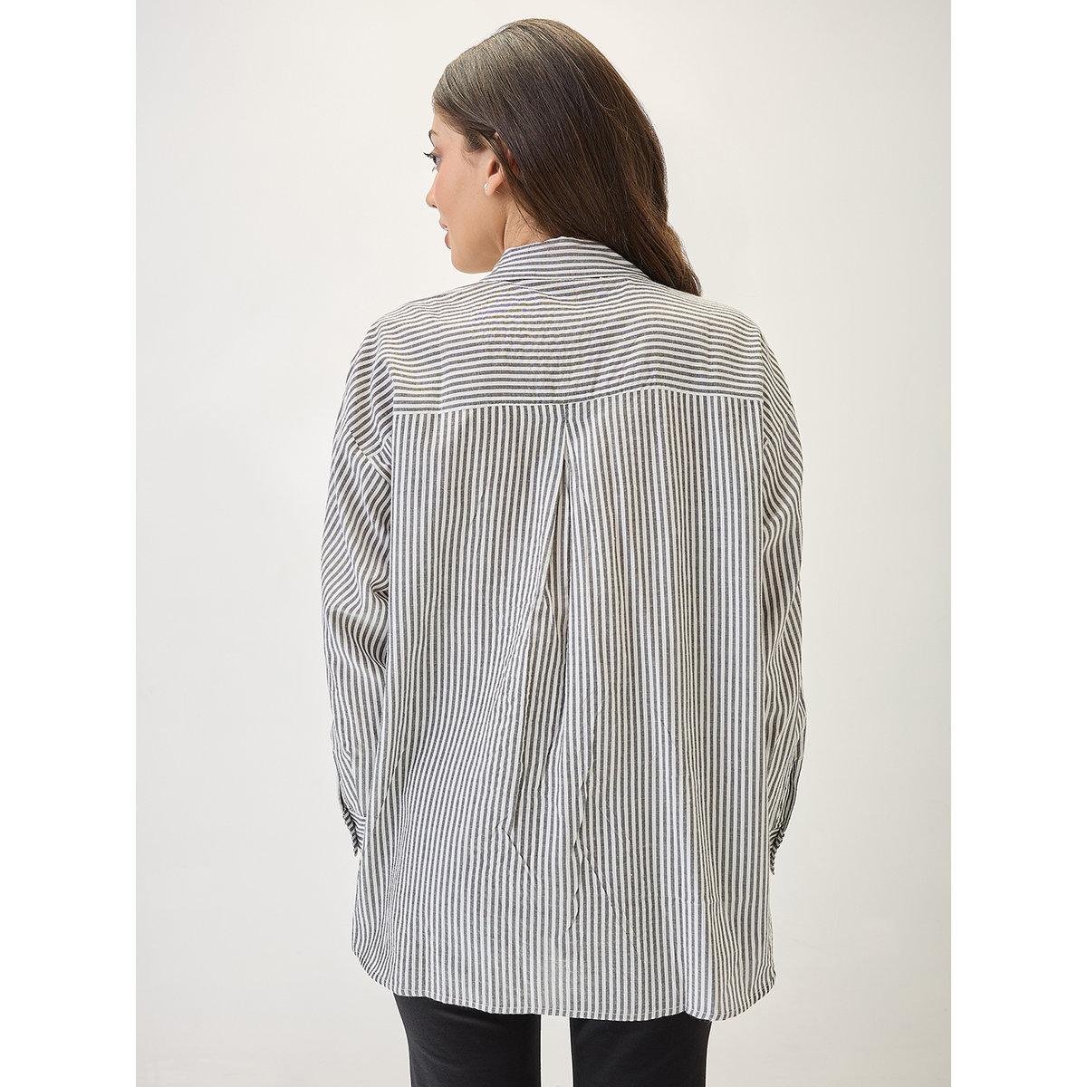 بلوزة مخططة بأزرار-women-clothing-shirtsandblouses-shirts-image-3