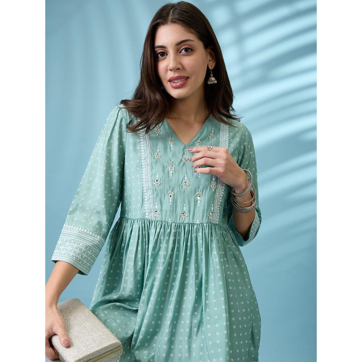 بلوزة تونيك مُنمقة بترتر-women-clothing-shirtsandblouses-blouses-image-1