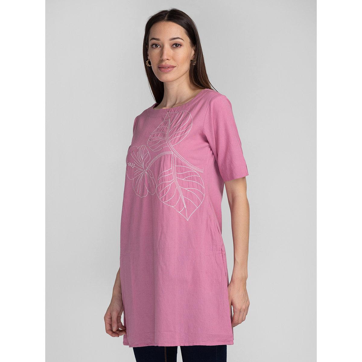 بلوزة تونيك بتفاصيل مُنمقة-women-clothing-shirtsandblouses-blouses-image-4