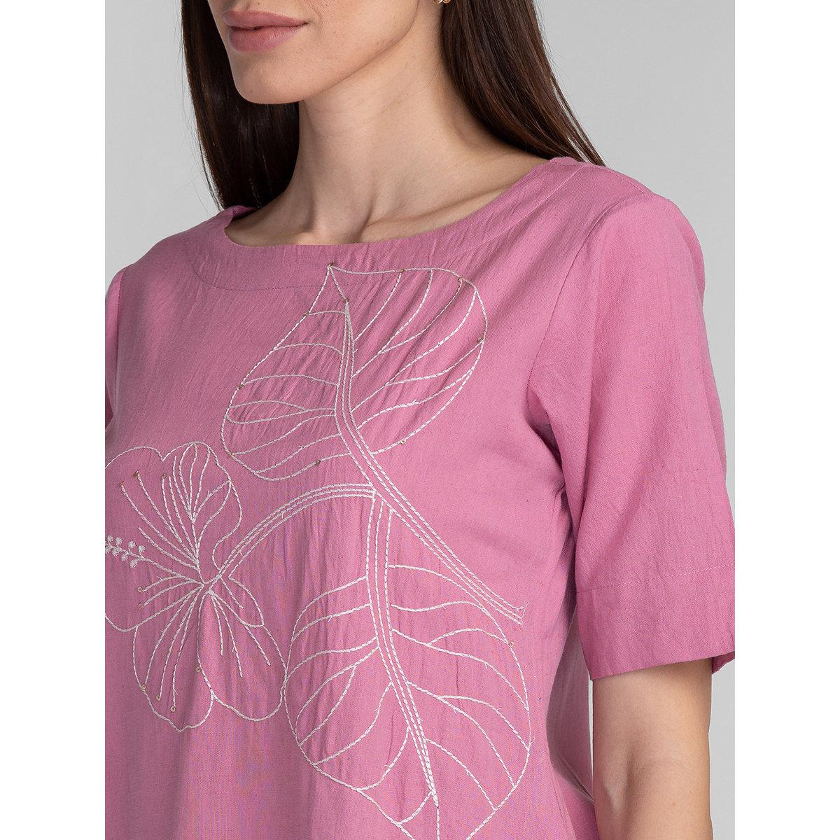 بلوزة تونيك بتفاصيل مُنمقة-women-clothing-shirtsandblouses-blouses-image-5