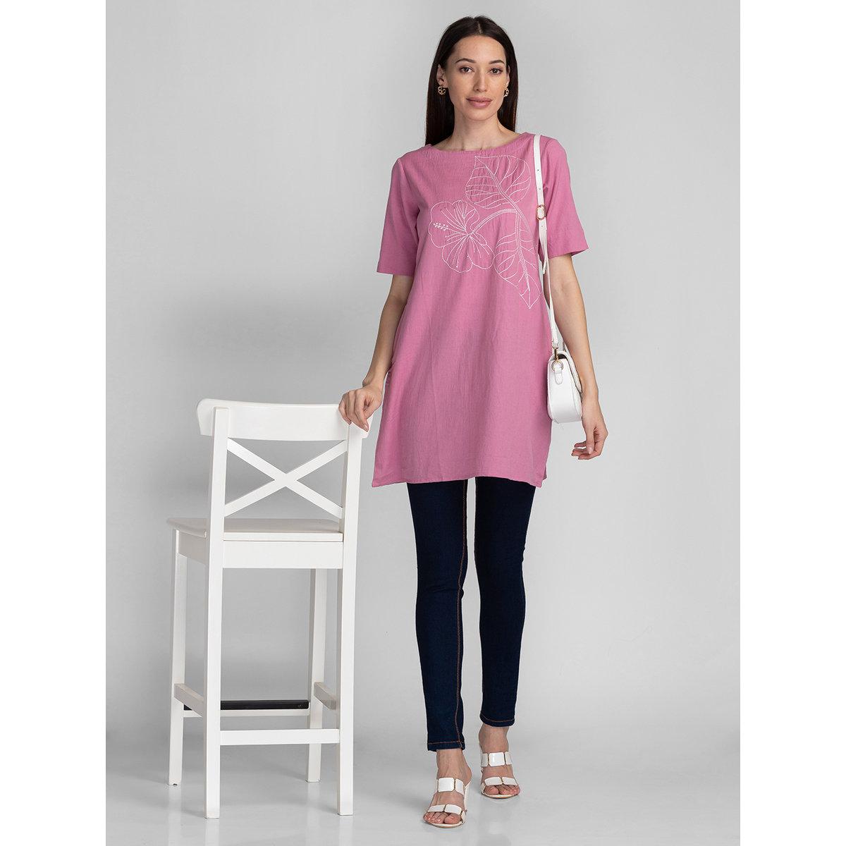 بلوزة تونيك بتفاصيل مُنمقة-women-clothing-shirtsandblouses-blouses-image-6