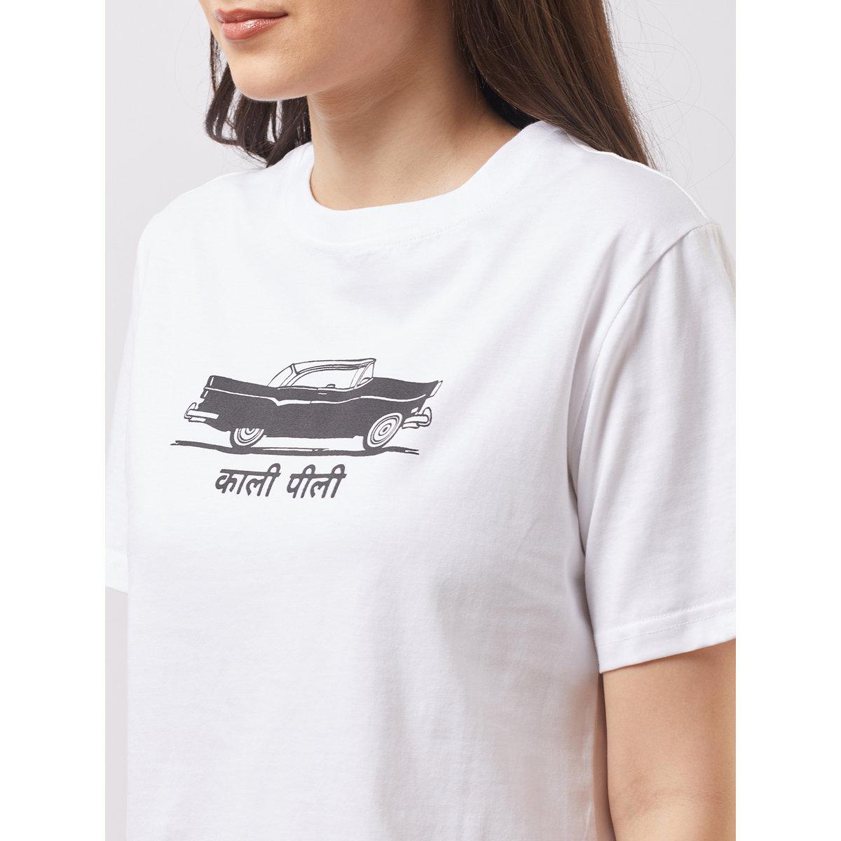 تيشيرت بقصة بوكسي وطبعة جرافيك-women-clothing-tshirts-image-4