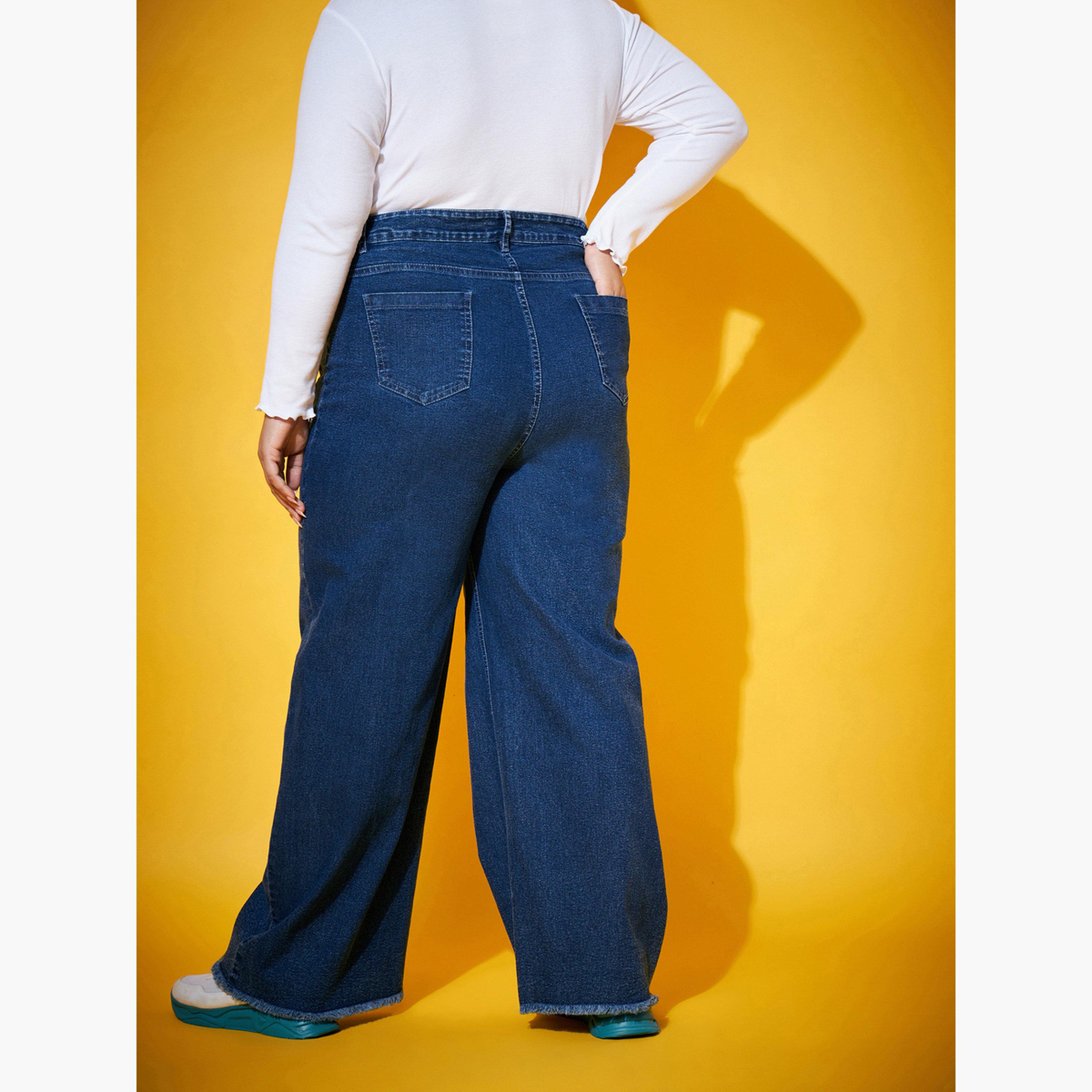 Sassafras Plus Size Straight Leg Jeans-women-clothing-bottoms-jeans-image-6