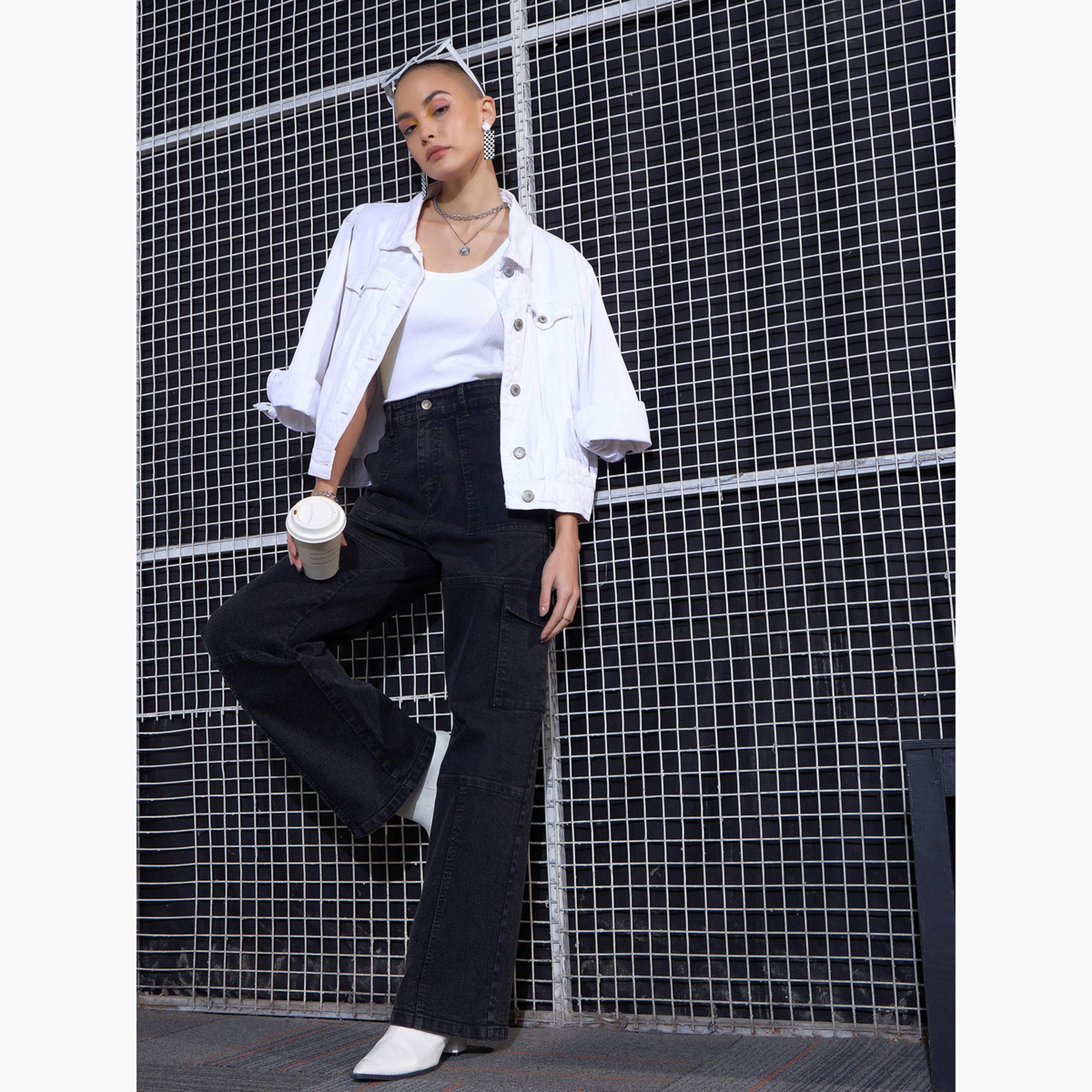 ساسافراس - قميص داخلي أبيض مضلع بدون أكمام للنساء-women-clothing-tshirts-image-2