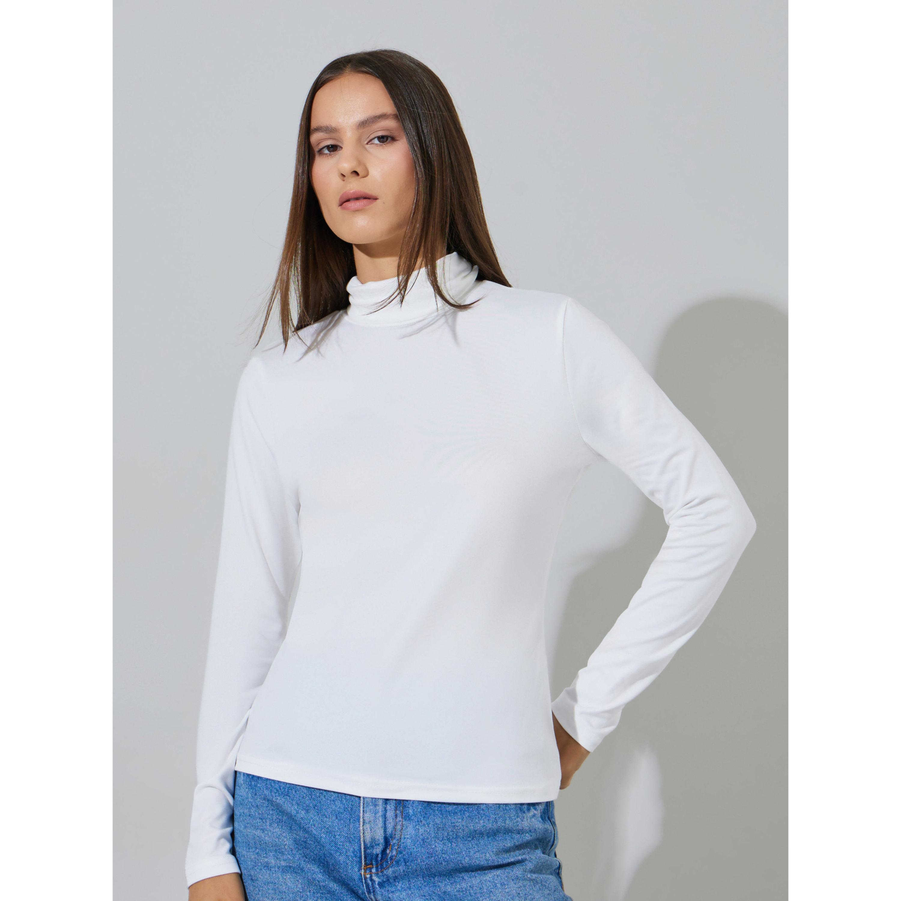 Styli Pack of 2 - Solid High Neck Fitted T-Shirt-women-clothing-tshirts-image-6