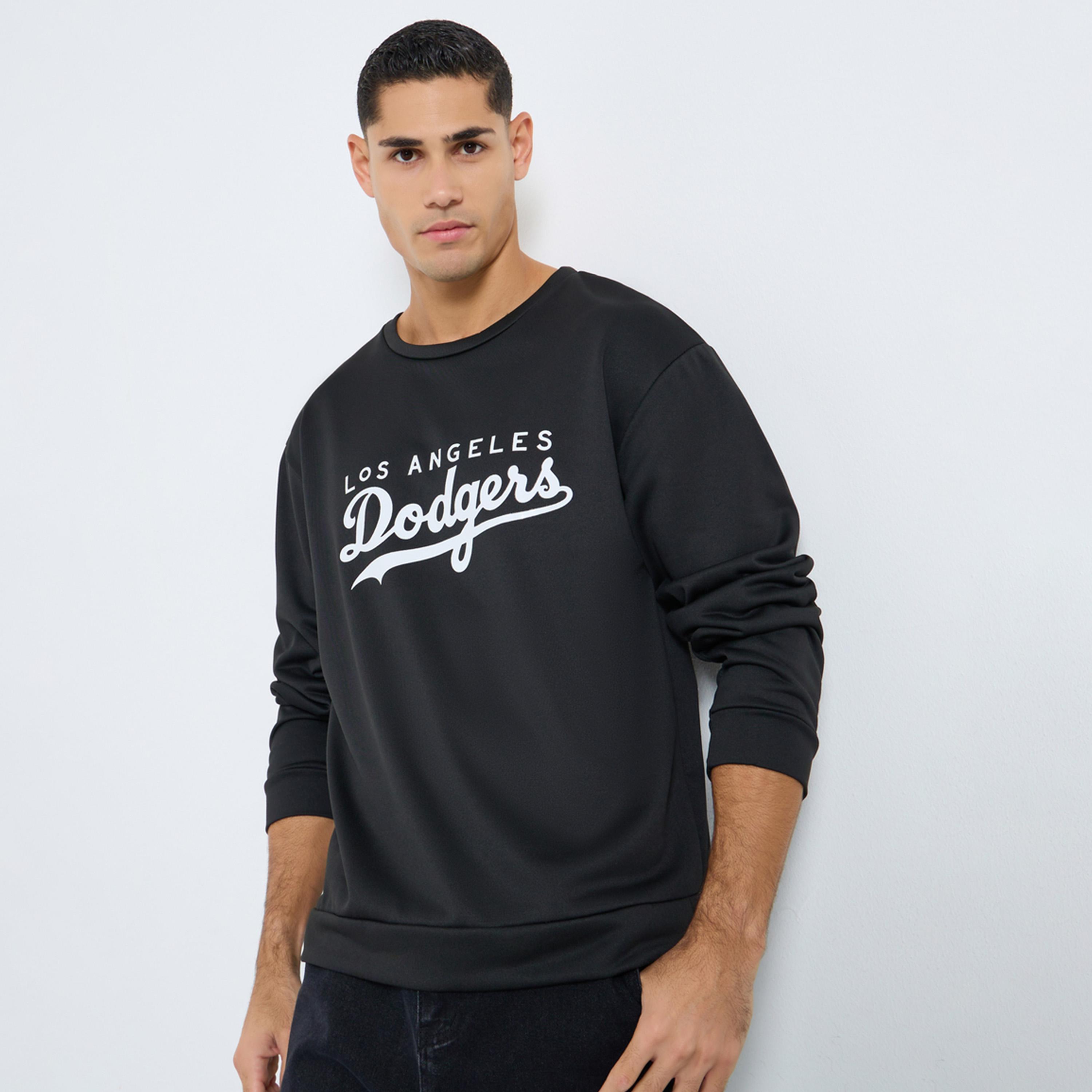 Take Two Los Angeles Graphic Round Neck Long Sleeves Men's Pullover Sweatshirt-men-winterwear-hoodiesandsweatshirts-image-1