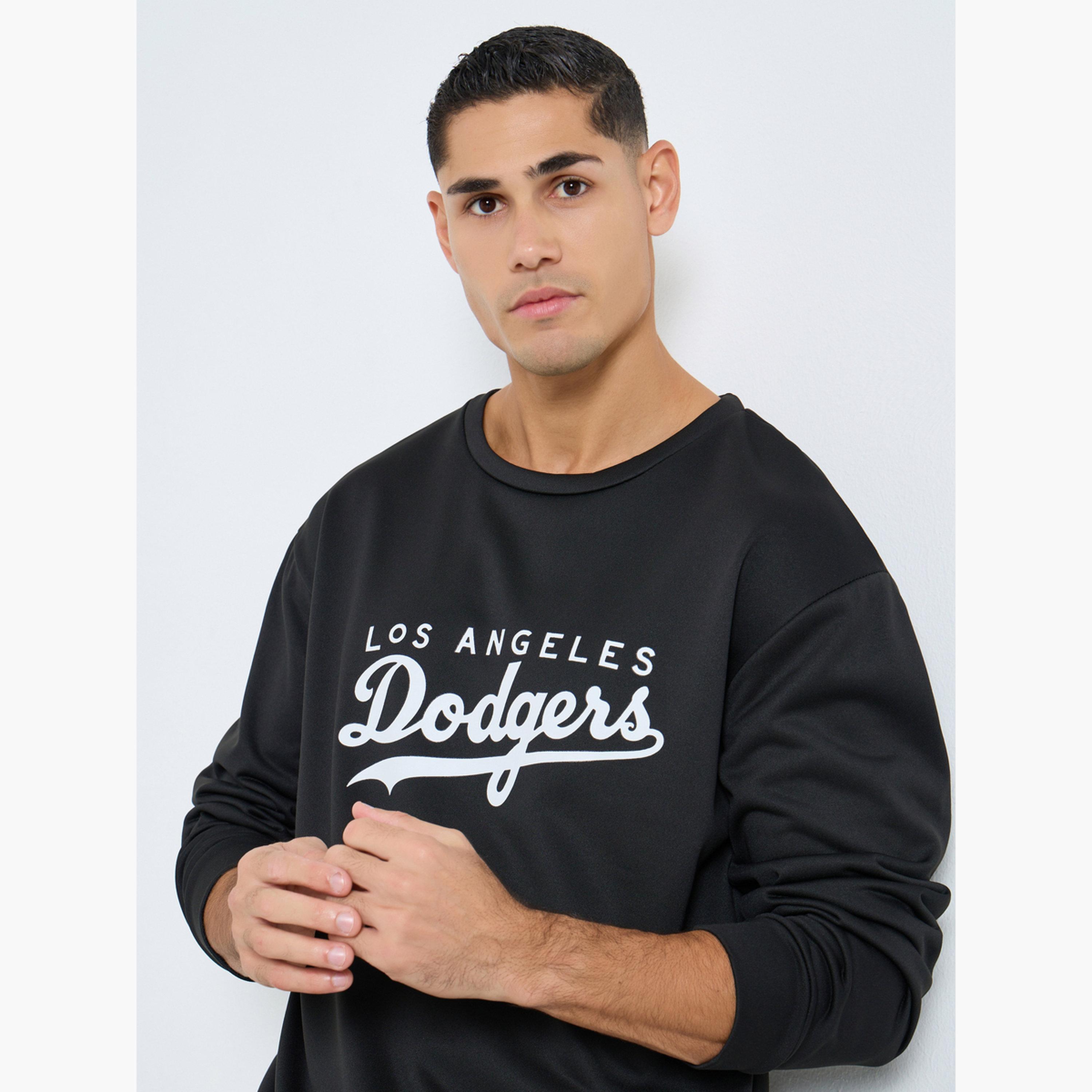 Take Two Los Angeles Graphic Round Neck Long Sleeves Men's Pullover Sweatshirt-men-winterwear-hoodiesandsweatshirts-image-3
