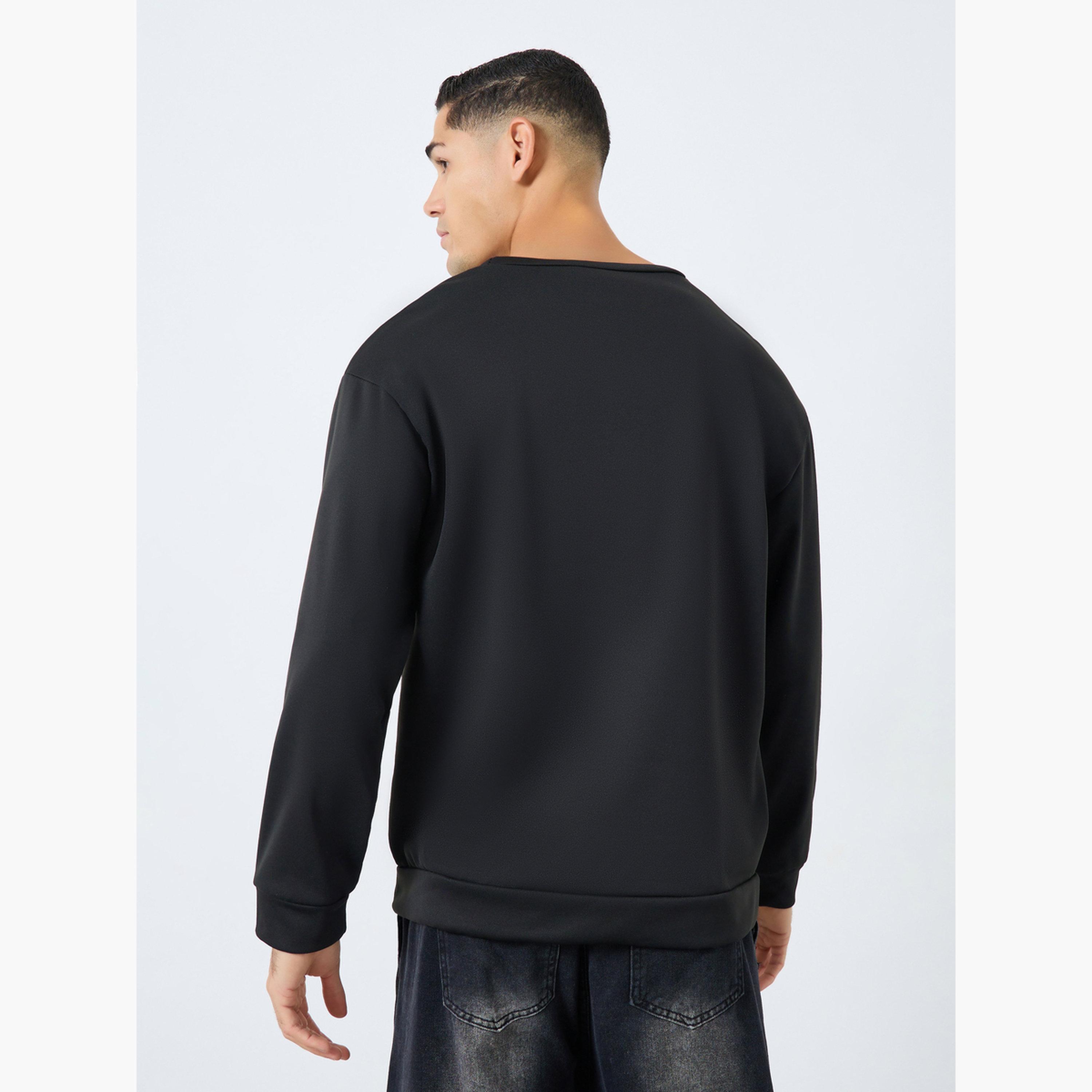 Take Two Los Angeles Graphic Round Neck Long Sleeves Men's Pullover Sweatshirt-men-winterwear-hoodiesandsweatshirts-image-5