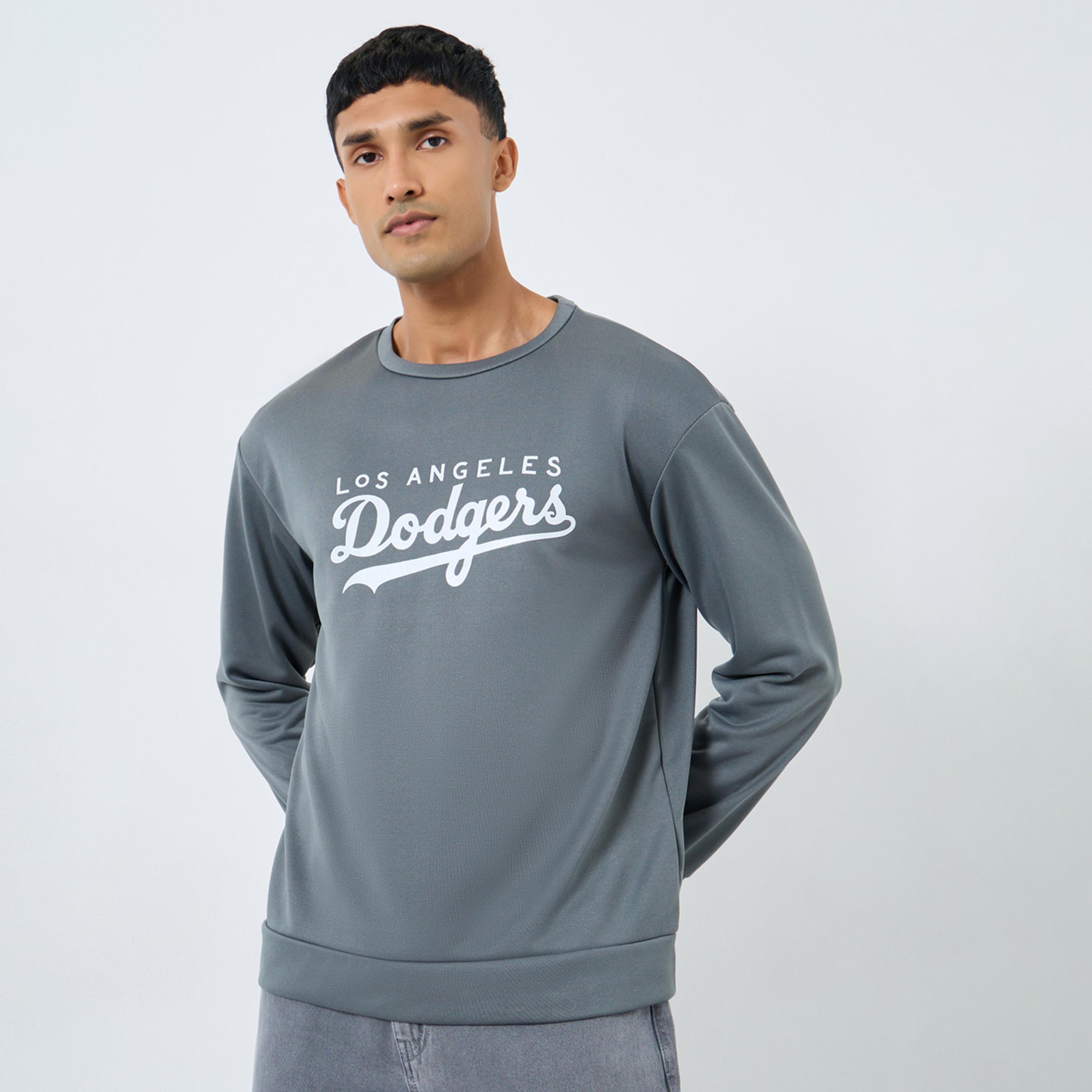 Take Two Los Angeles Graphic Round Neck Long Sleeves Men's Pullover Sweatshirt-men-winterwear-hoodiesandsweatshirts-image-1