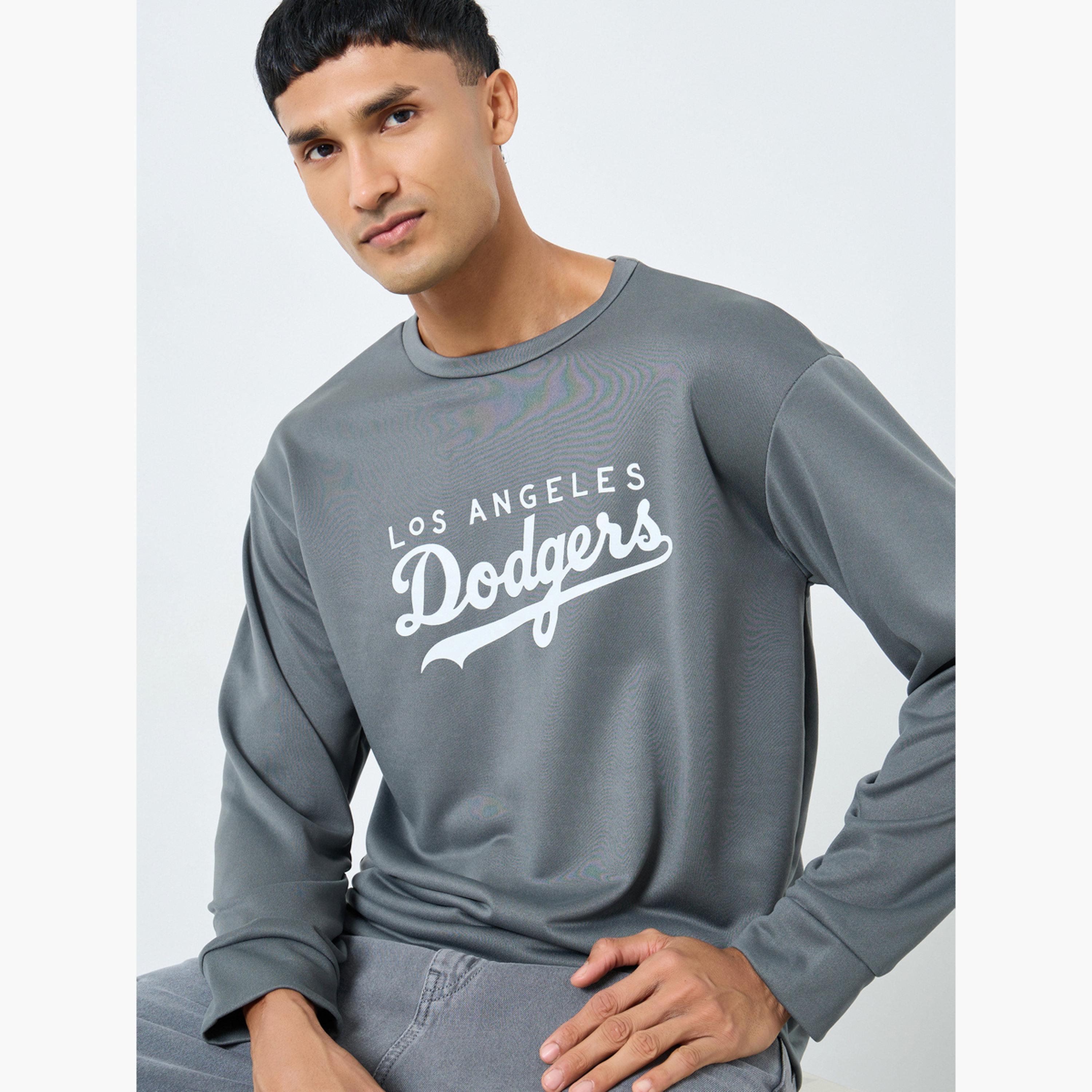 Take Two Los Angeles Graphic Round Neck Long Sleeves Men's Pullover Sweatshirt-men-winterwear-hoodiesandsweatshirts-image-3