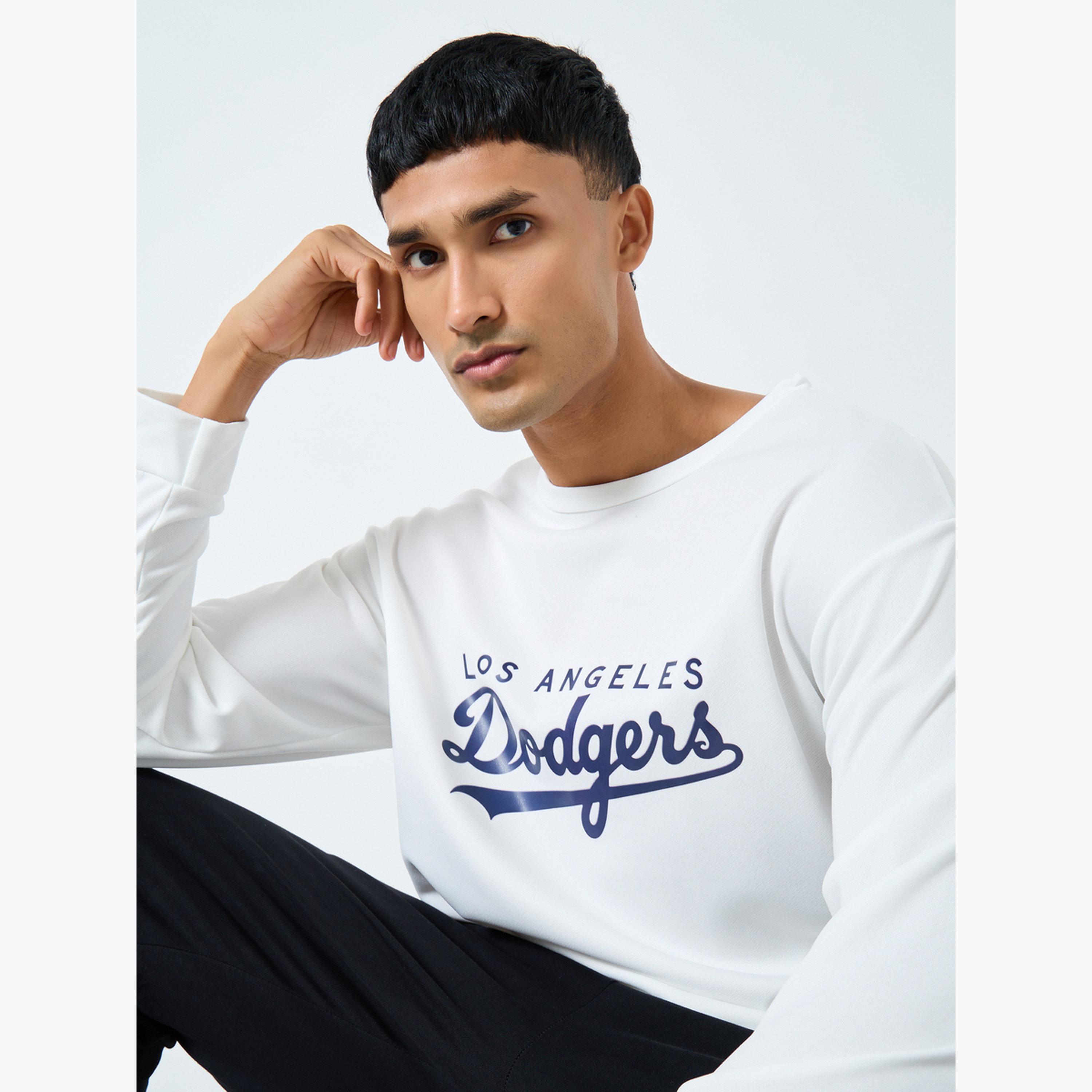 Take Two Los Angeles Graphic Round Neck Long Sleeves Men's Pullover Sweatshirt-men-winterwear-hoodiesandsweatshirts-image-3