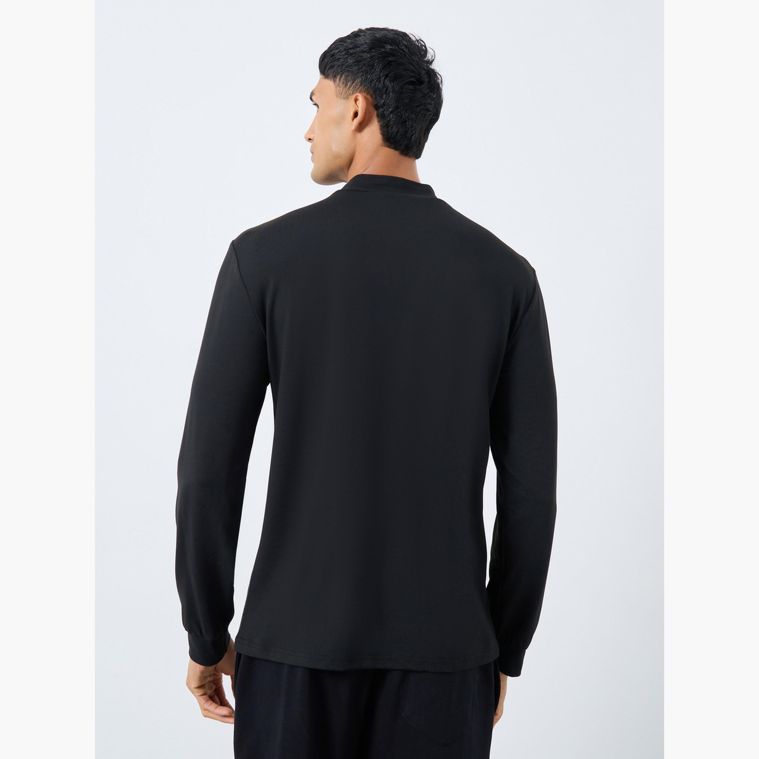 Take Two Black Chicago 23 Cubs Printed Slim Fit T-Shirt-men-clothing-tshirtsandpolos-tshirts-image-4