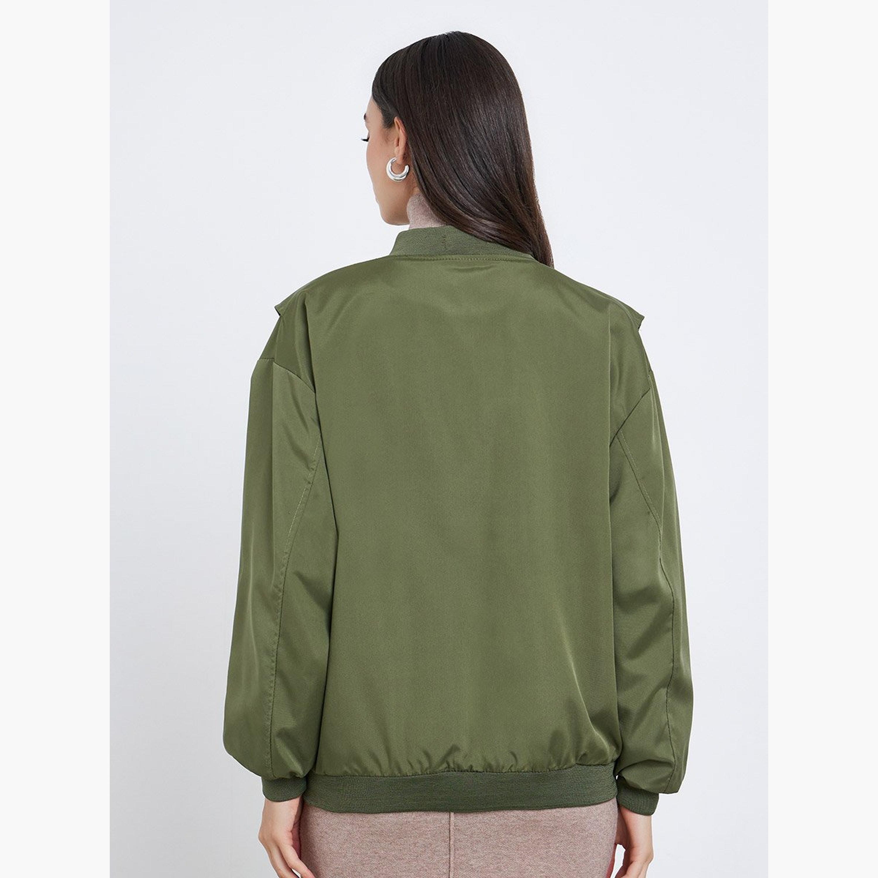 ستايلي - سترة عملية مزينة بمسامير معدنية خضراء-women-winterwear-coatsandjackets-jackets-image-5