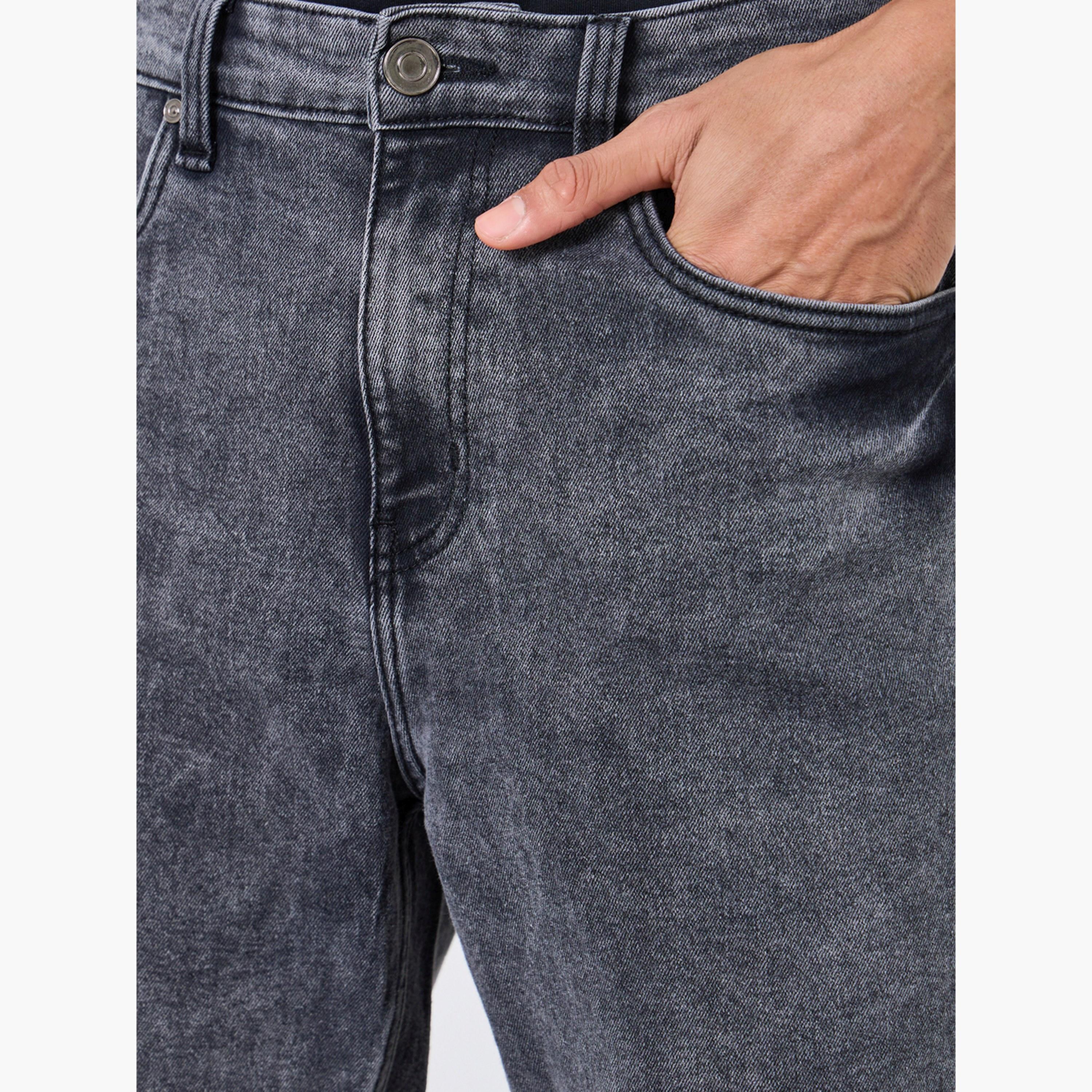 Styli Men Grey Mid Wash Relaxed Fit Jeans-men-clothing-bottoms-jeans-image-3