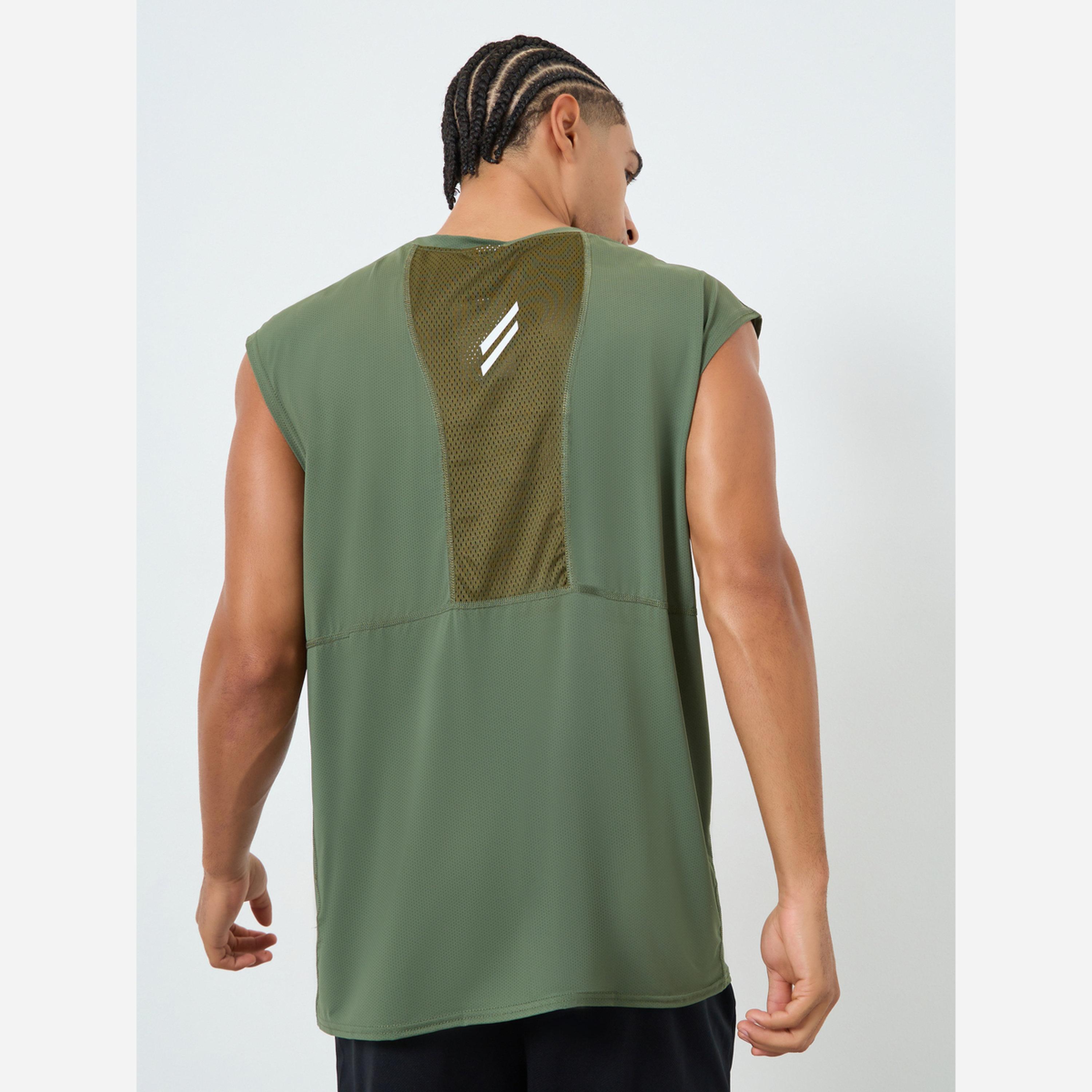 Styli Regular Fit Quick Dry Athleisure Mesh Panel Tank-men-clothing-sportswearandactivewear-tshirtsandpolos-image-4