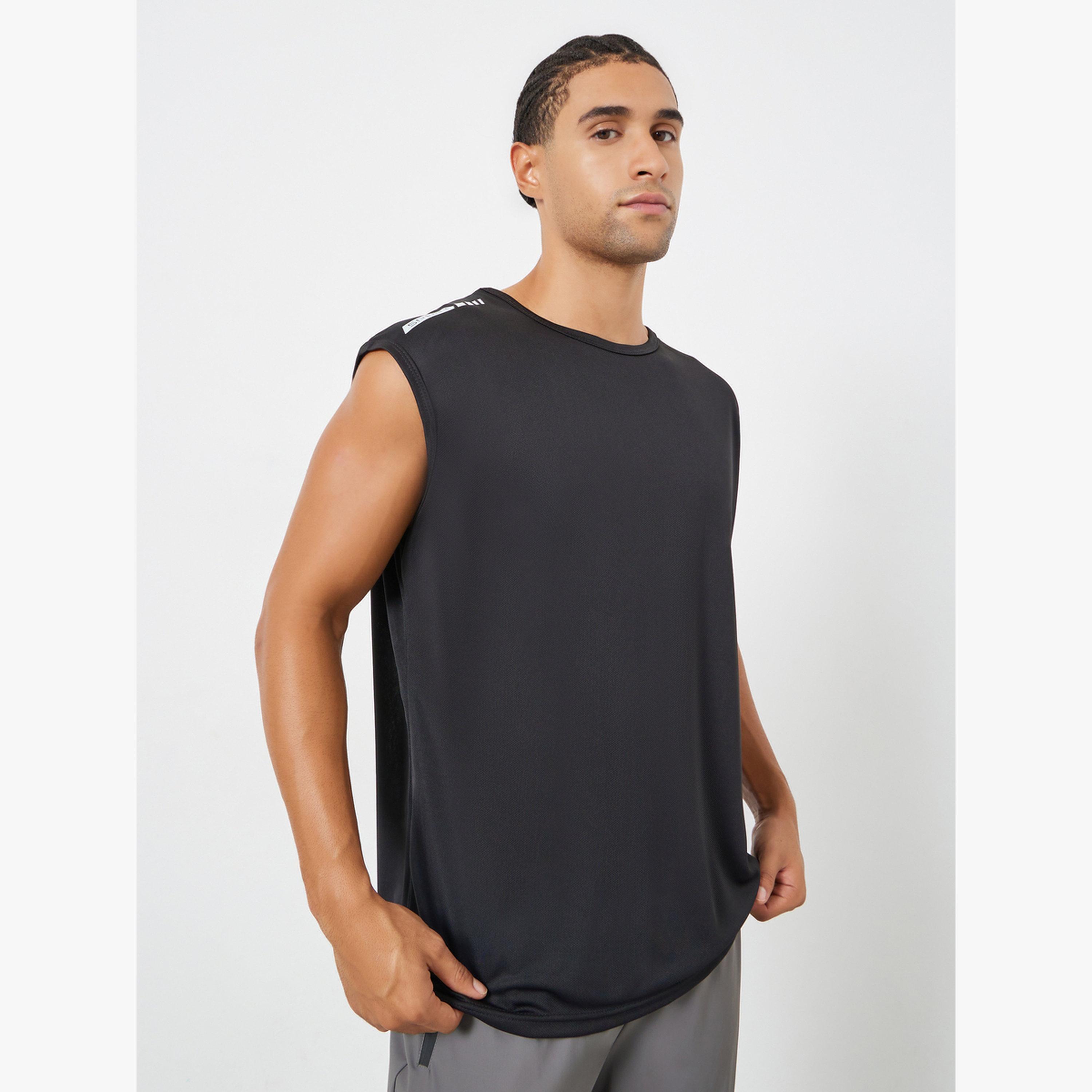 Styli Regular Fit Quick Dry Textured Athleisure Tank-men-clothing-sportswearandactivewear-tshirtsandpolos-image-1