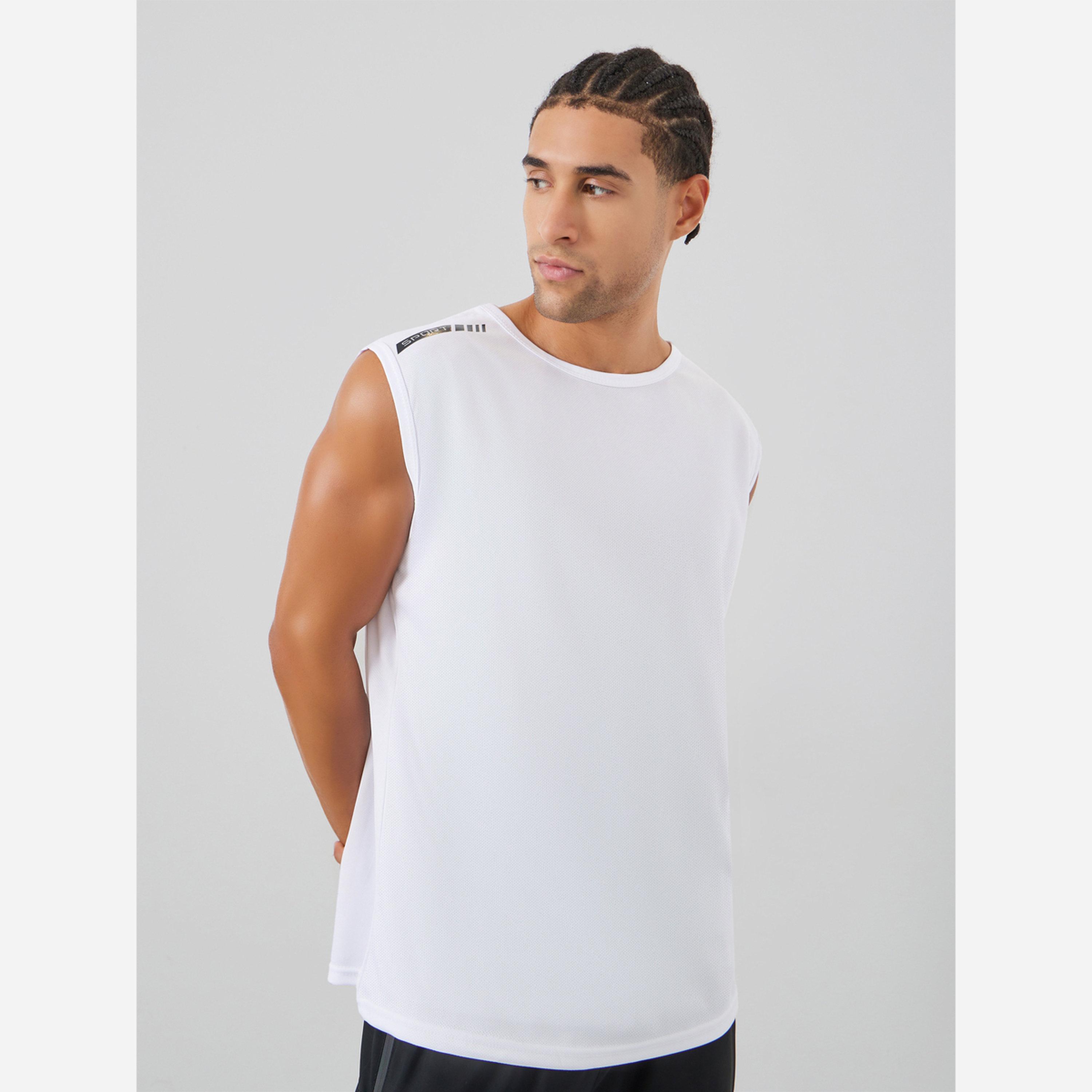 ستايلي - قميص رياضي بدون أكمام سريع الجفاف، وملمس مميز-men-clothing-sportswearandactivewear-tshirtsandpolos-image-1