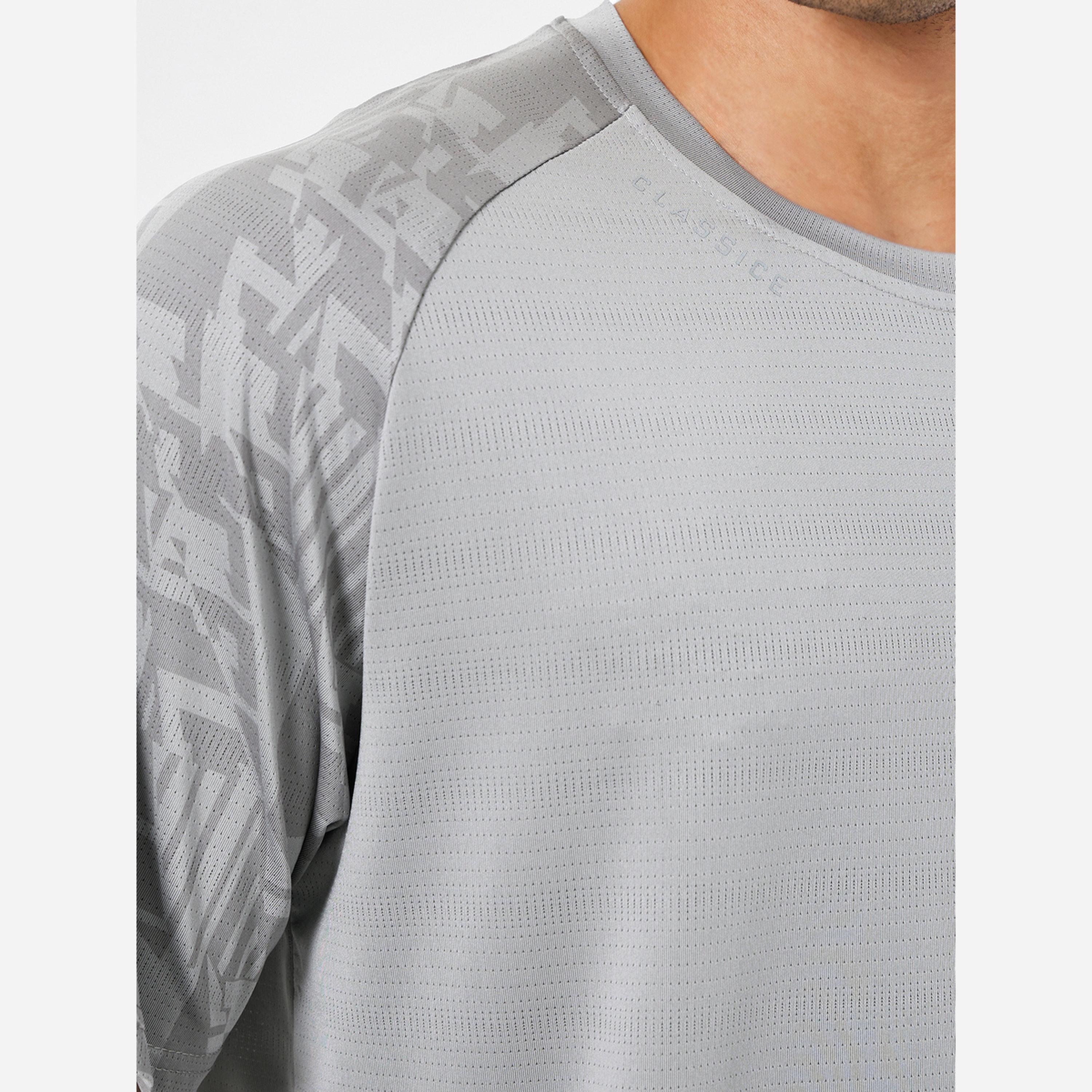 Styli Men Grey Quick-Dry Training T-Shirt-men-clothing-sportswearandactivewear-tshirtsandpolos-image-4