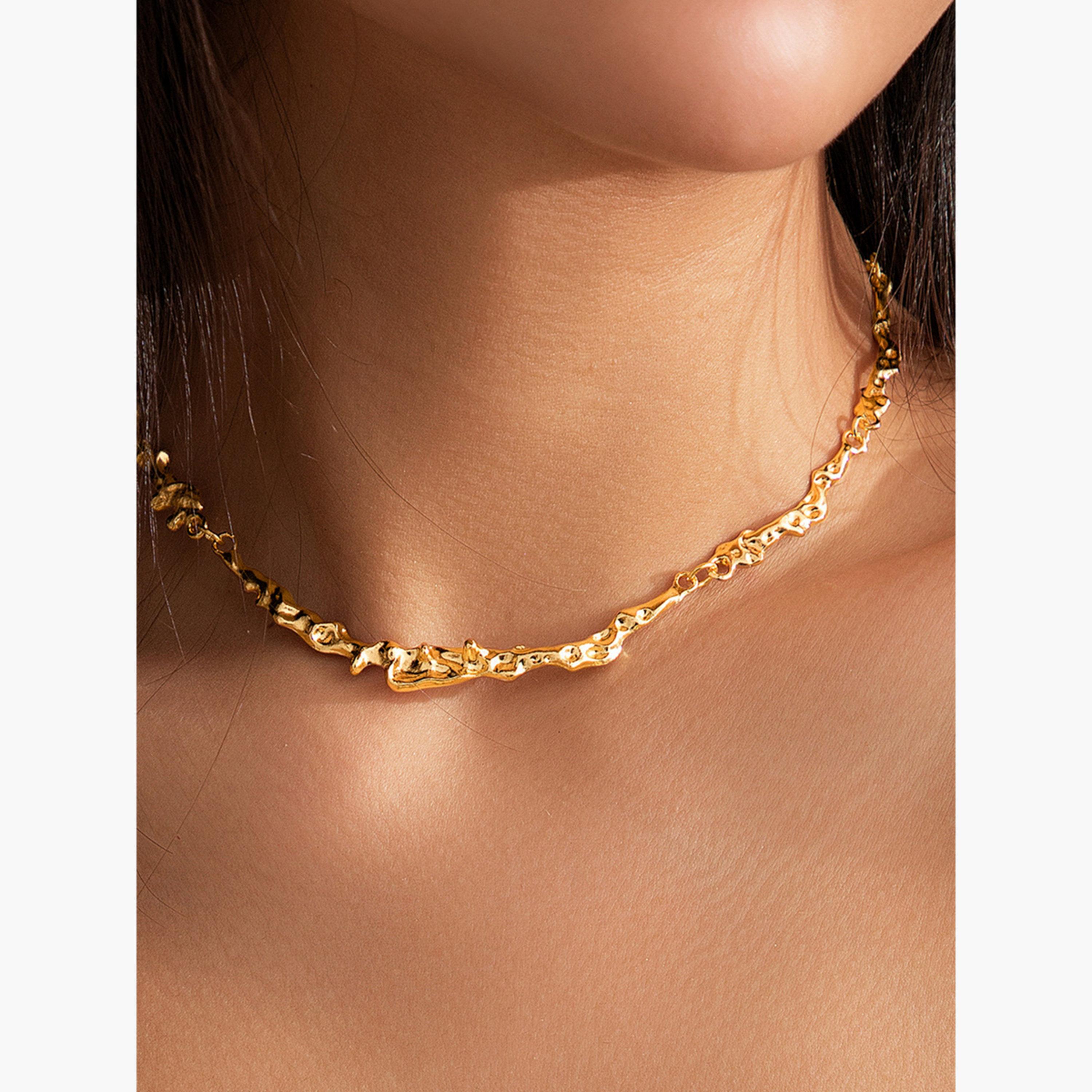 تيك تو - قلادة سلسلة الملمس-women-watchesandjewellery-jewellery-necklacesandpendants-image-2