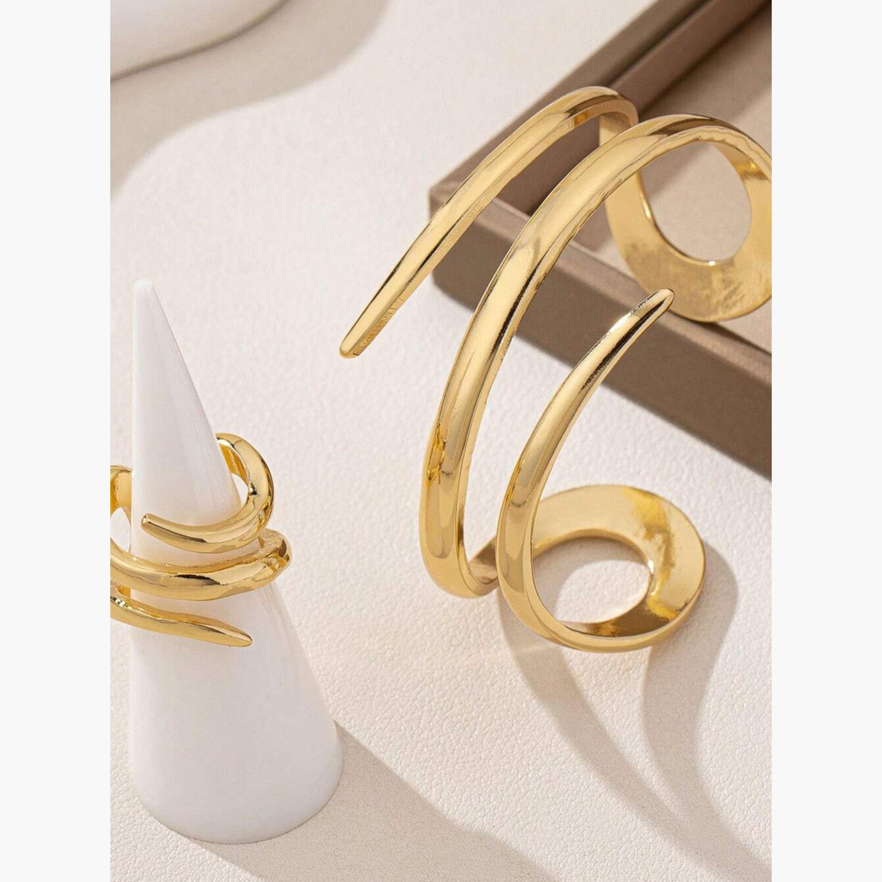 تيك تو - مجوهرات على شكل قطرة ماء مكون من خاتم وأسورة-women-watchesandjewellery-jewellery-jewellerysets-image-6